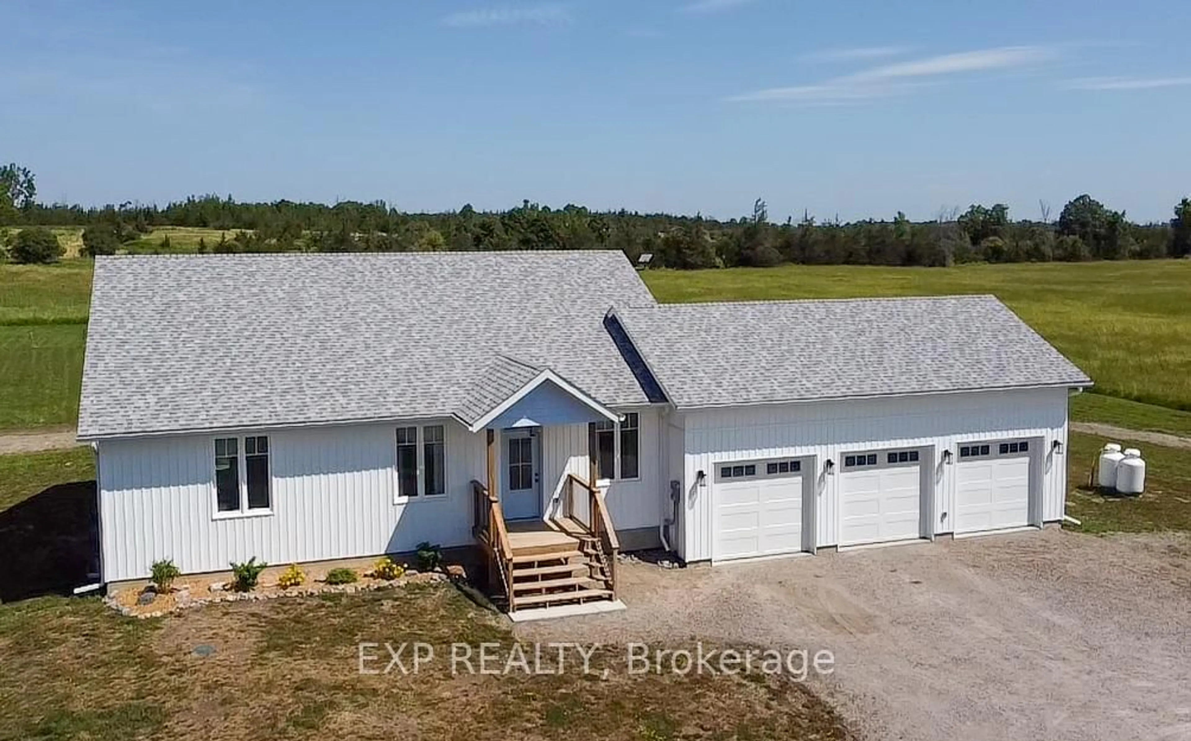 A pic from outside/outdoor area/front of a property/back of a property/a pic from drone, unknown for 3195 Blessington Rd, Shannonville Ontario K0K 3A0