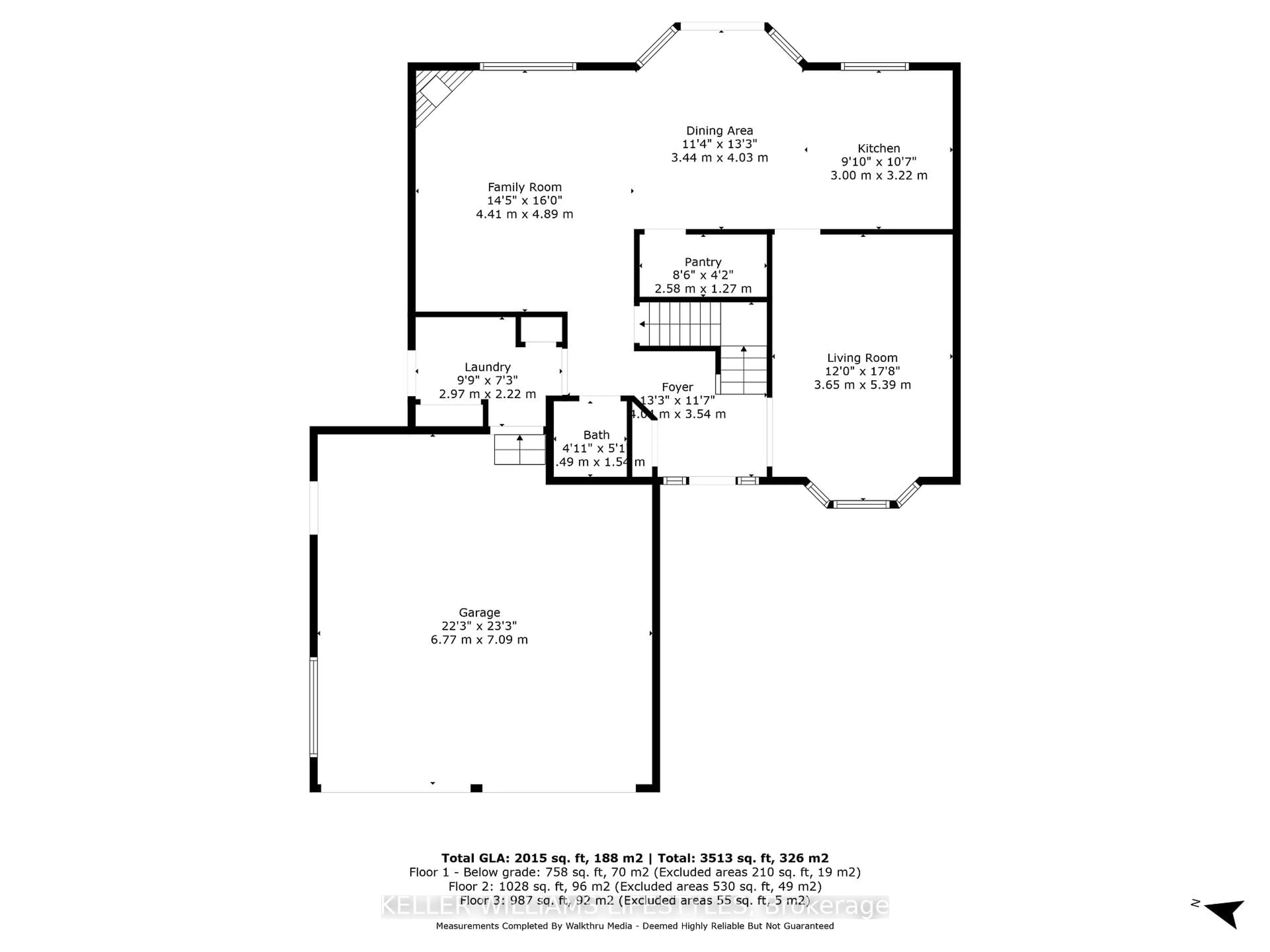 Floor plan for 128 Westbrook Dr, Middlesex Centre Ontario N0L 1R0