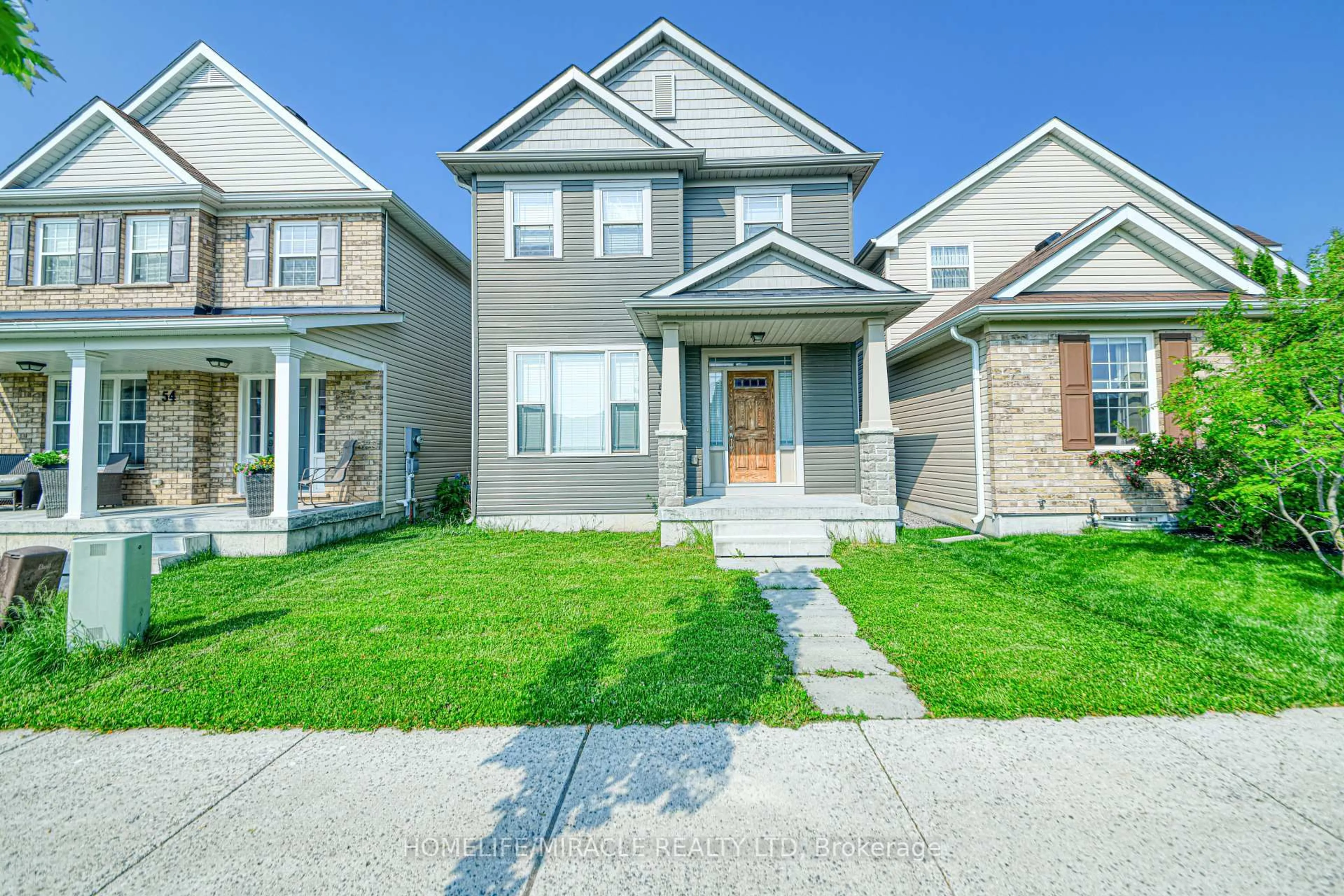 Home with brick exterior material, street for 56 Flitton Ave, Peterborough North Ontario K9H 0G5
