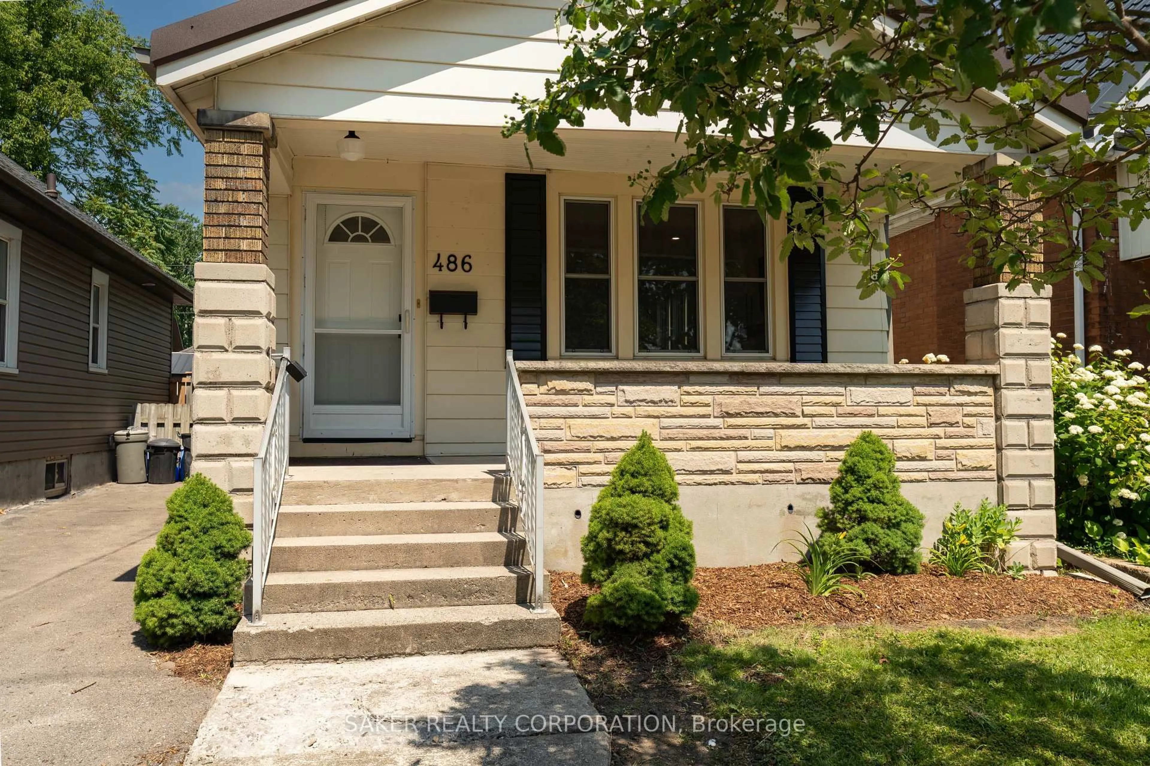Home with brick exterior material, street for 486 Quebec St, London East Ontario N5W 3Y5