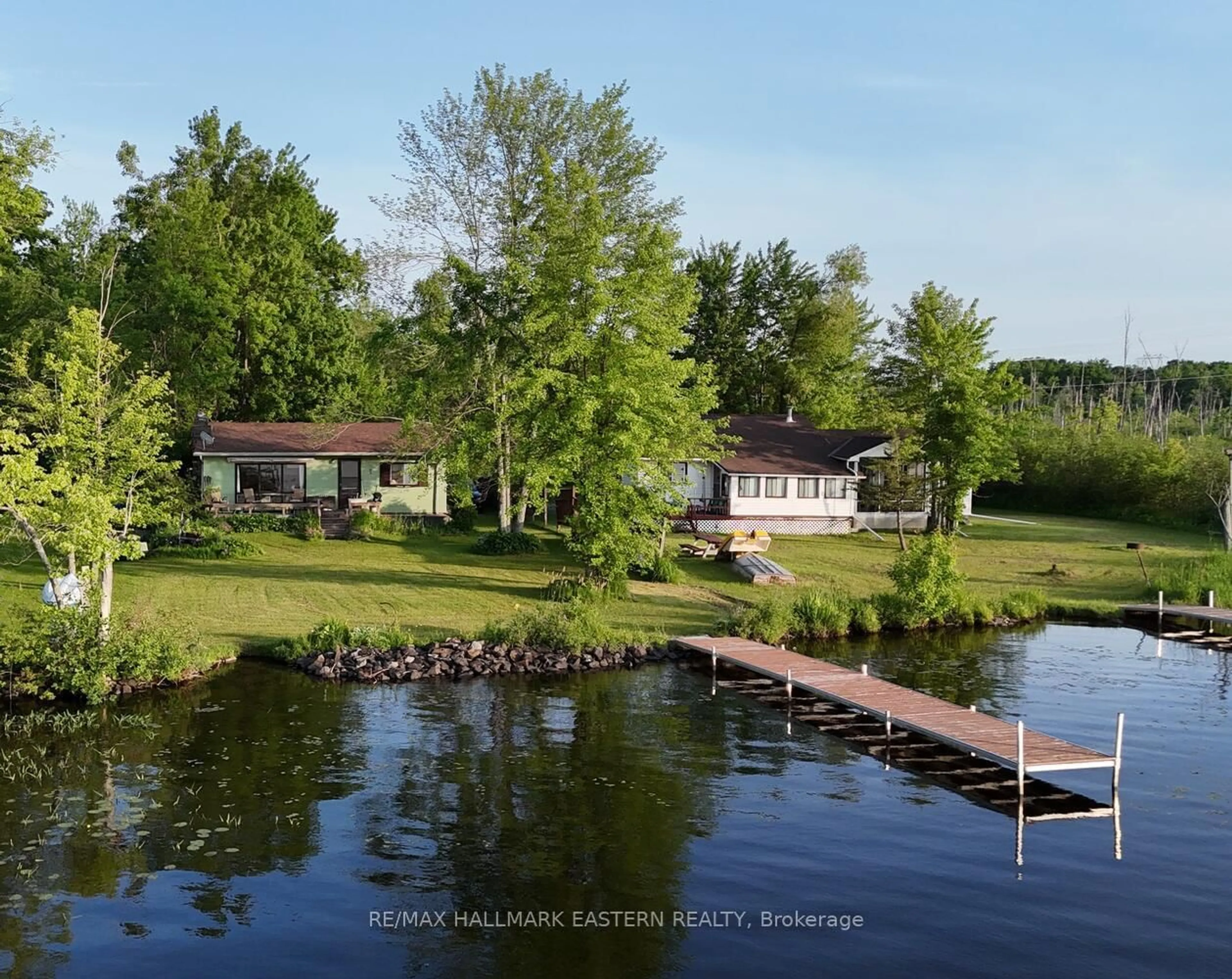 A pic from outside/outdoor area/front of a property/back of a property/a pic from drone, water/lake/river/ocean view for 44 Fire Route 31G, Havelock-Belmont-Methuen Ontario K0L 1Z0