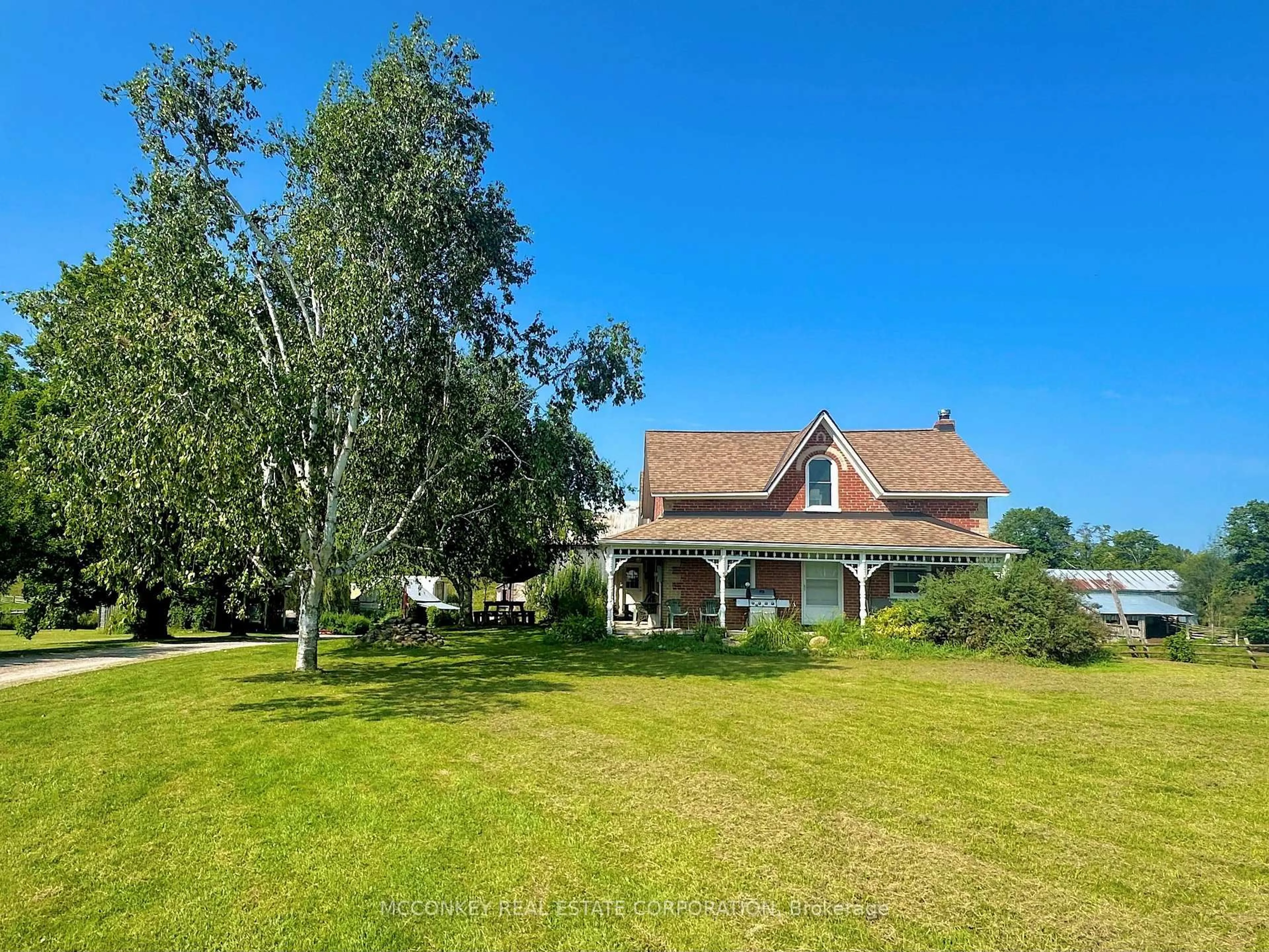 A pic from outside/outdoor area/front of a property/back of a property/a pic from drone, unknown for 1578 Heritage Line, Otonabee-South Monaghan Ontario K0L 2G0