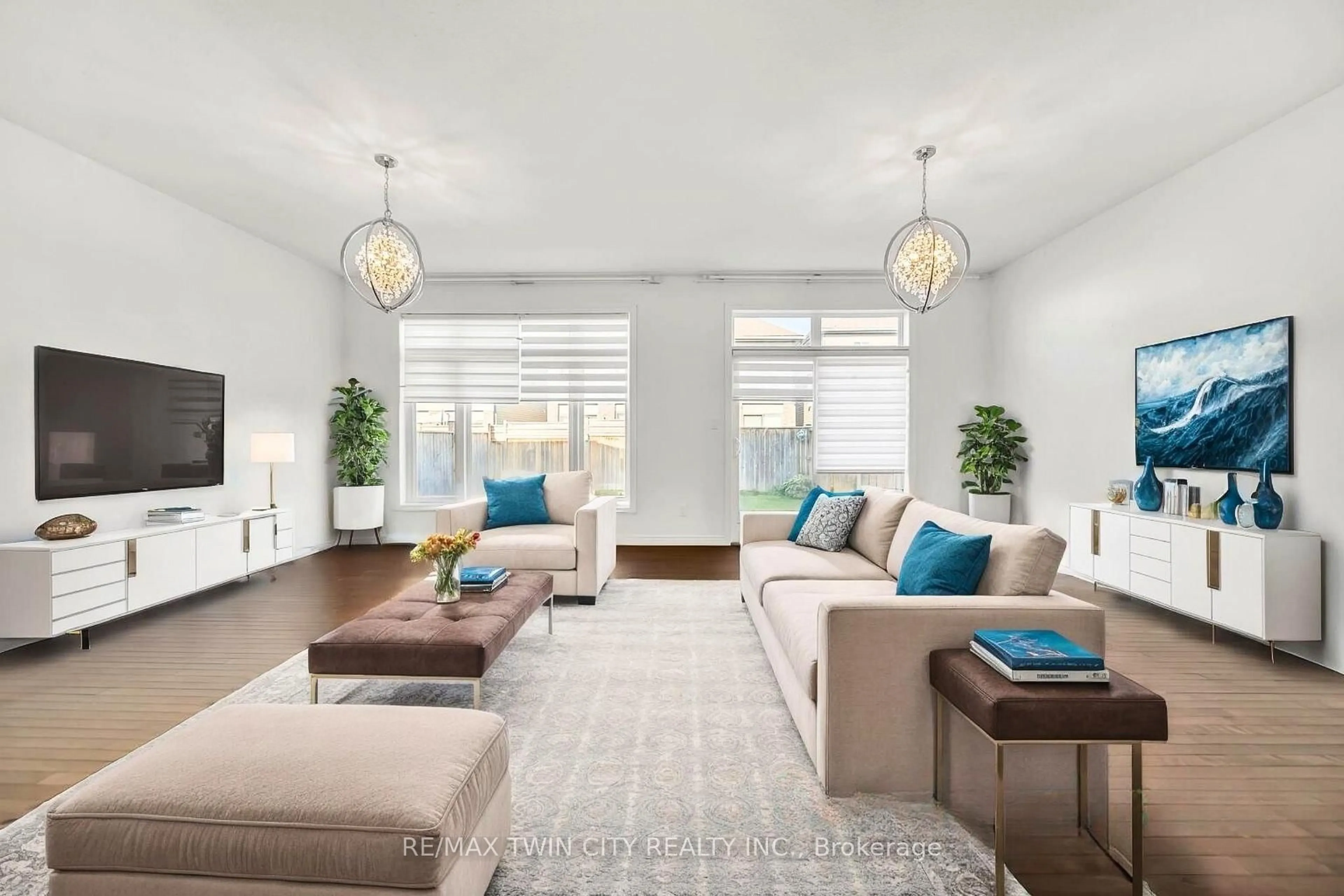 Living room with furniture, unknown for 182 Eden Oak Tr, Kitchener Ontario N2A 0H6