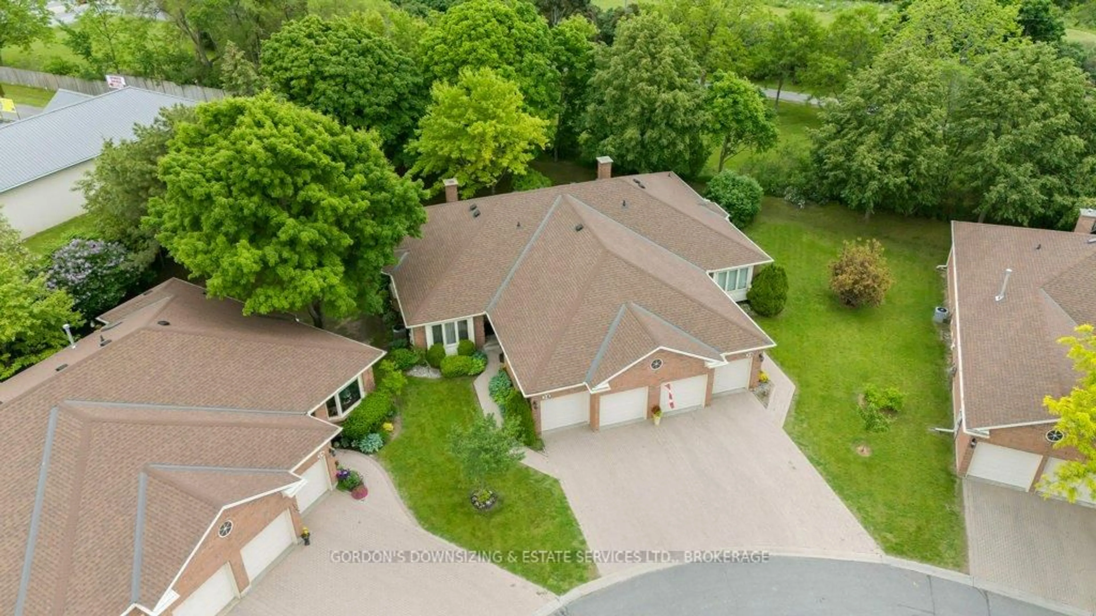 A pic from outside/outdoor area/front of a property/back of a property/a pic from drone, water/lake/river/ocean view for 100 Medley Crt #28, Kingston Ontario K7K 6X1