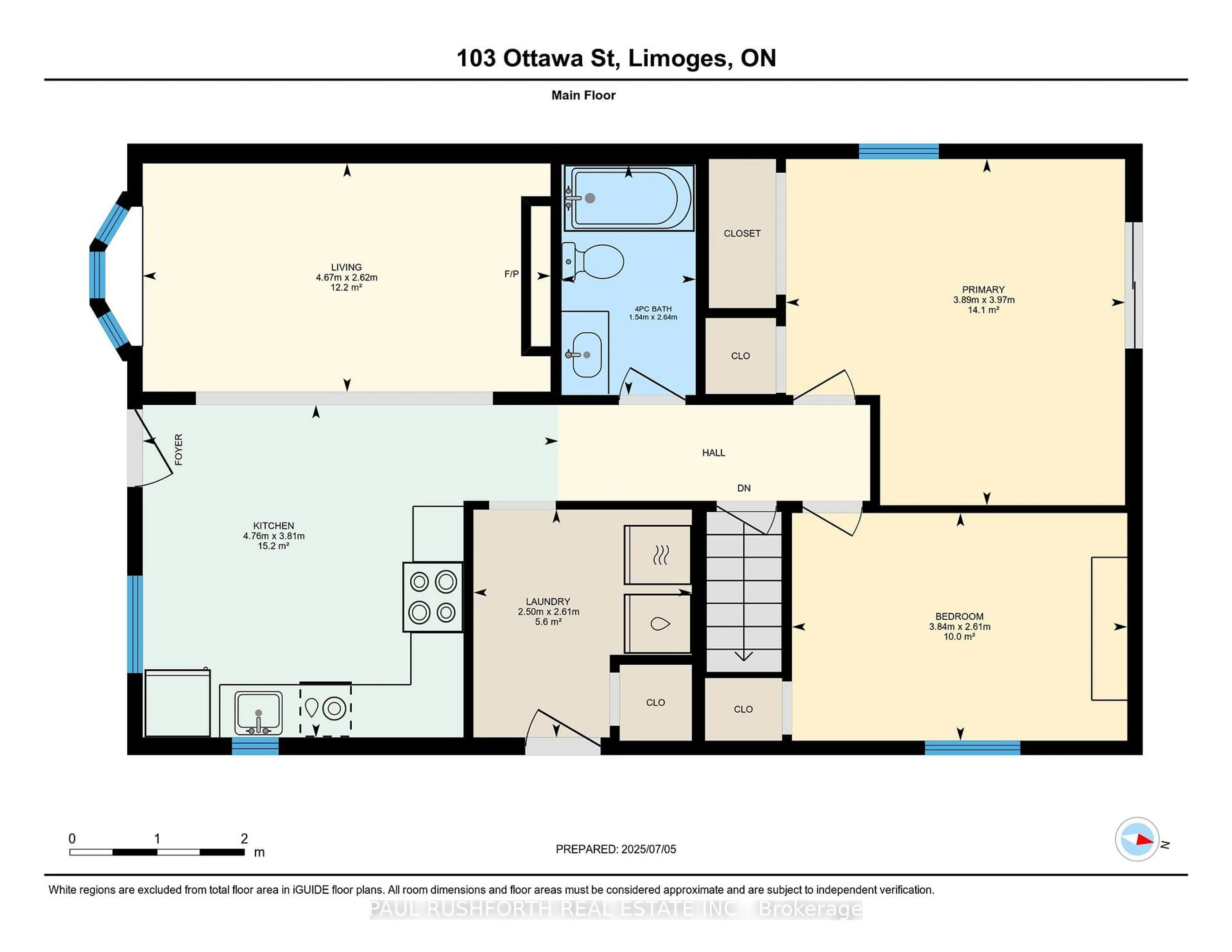 Floor plan for 103 Ottawa St, The Nation Ontario K0A 2M0