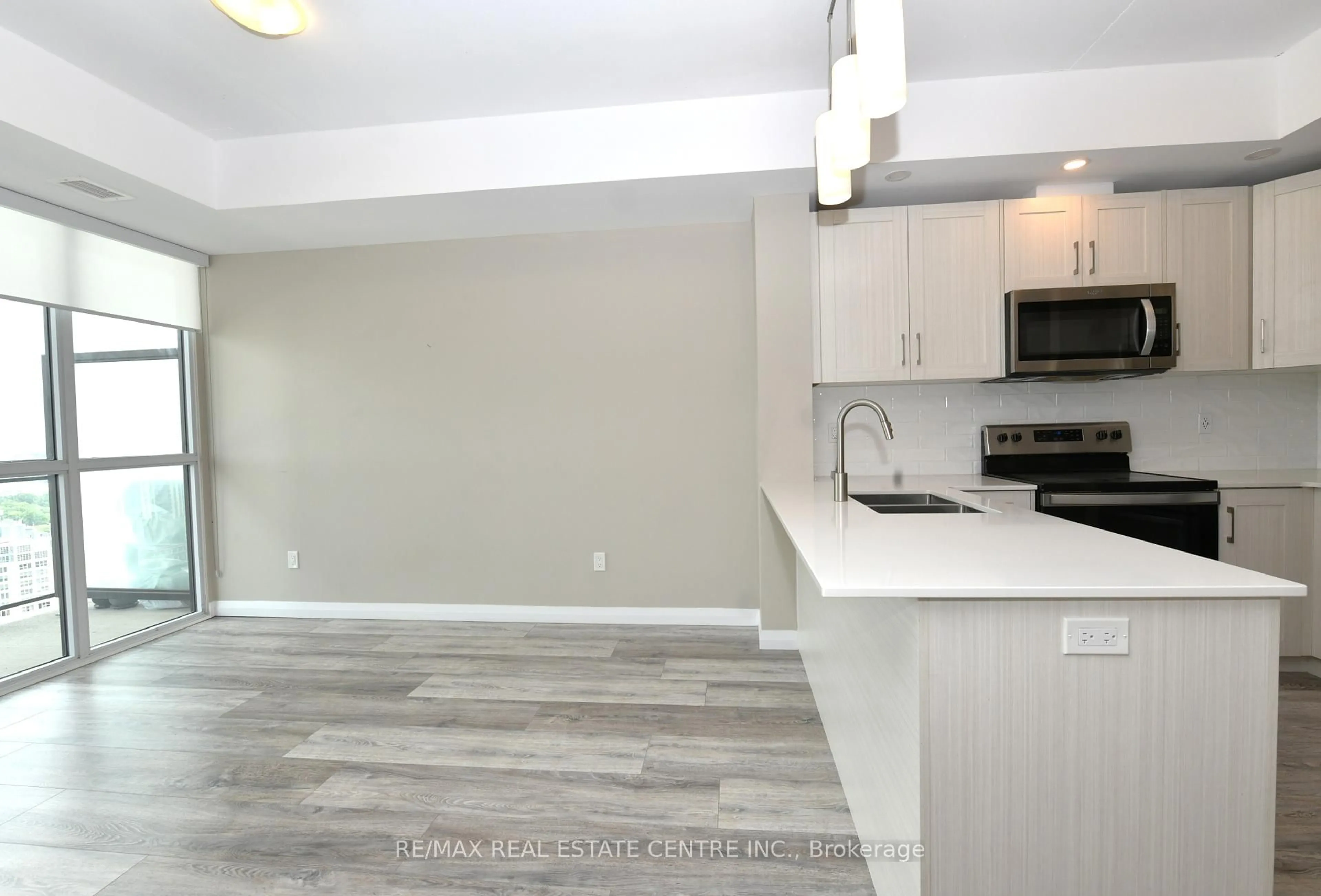 Open concept kitchen, unknown for 60 Charles St #2403, Kitchener Ontario N2G 0C9