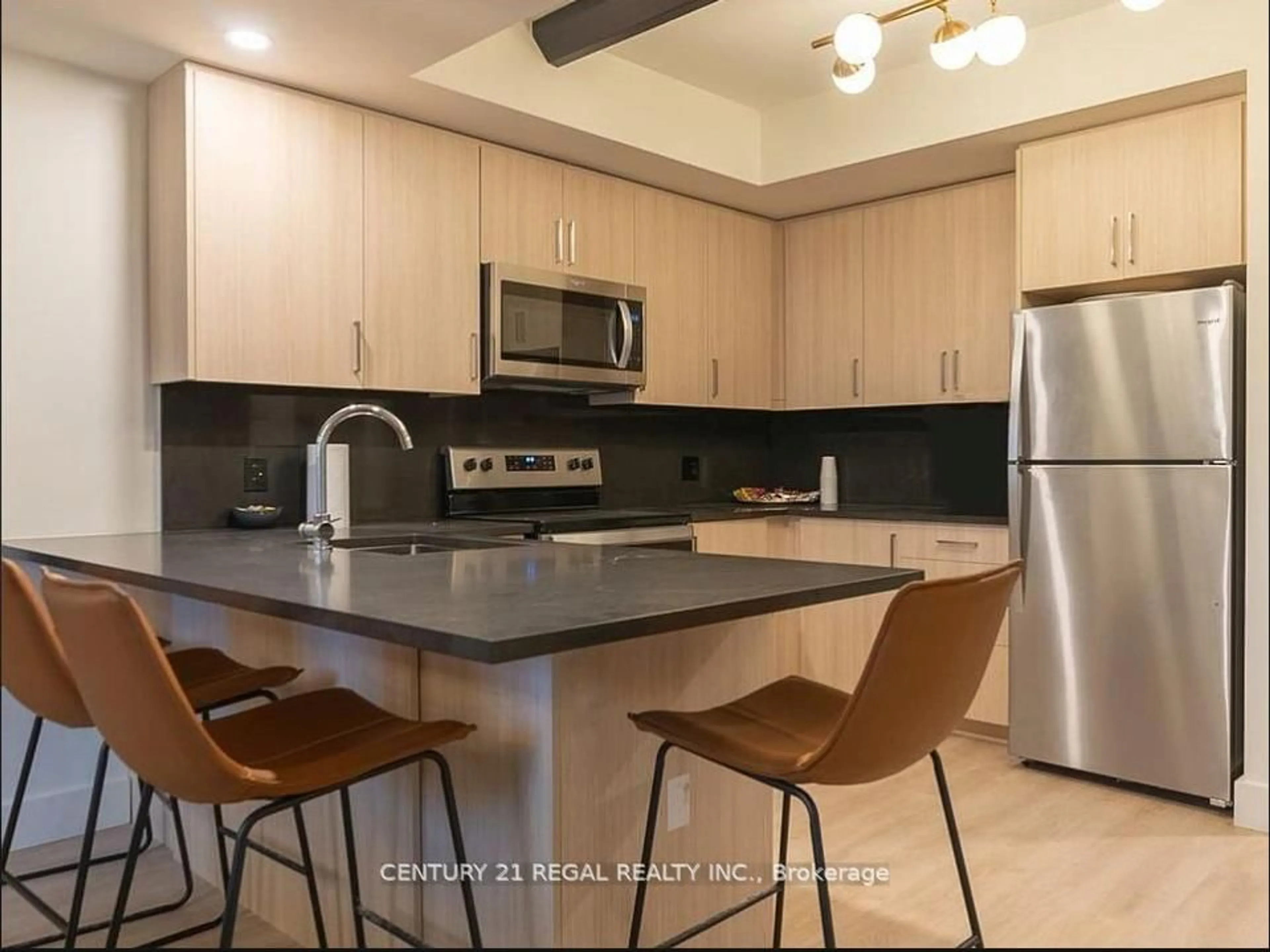 Standard kitchen, unknown for 145 COLUMBIA St #909, Waterloo Ontario N2L 0K7