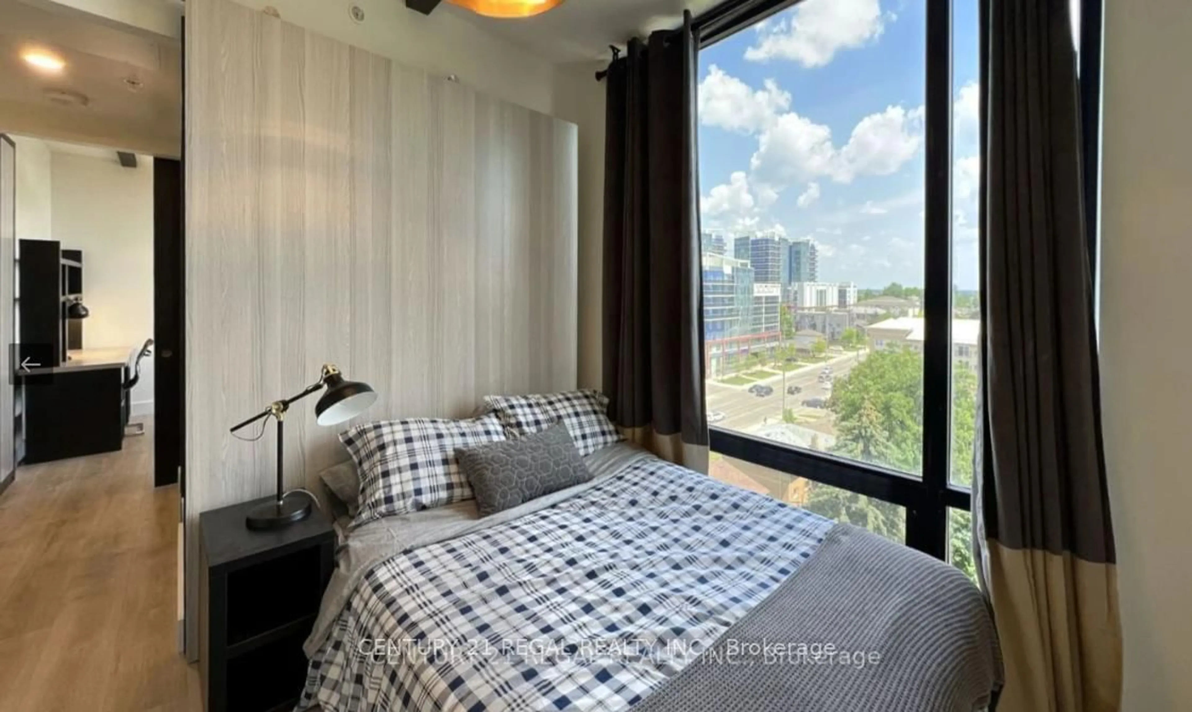 Bedroom with bed, unknown for 145 COLUMBIA St #909, Waterloo Ontario N2L 0K7