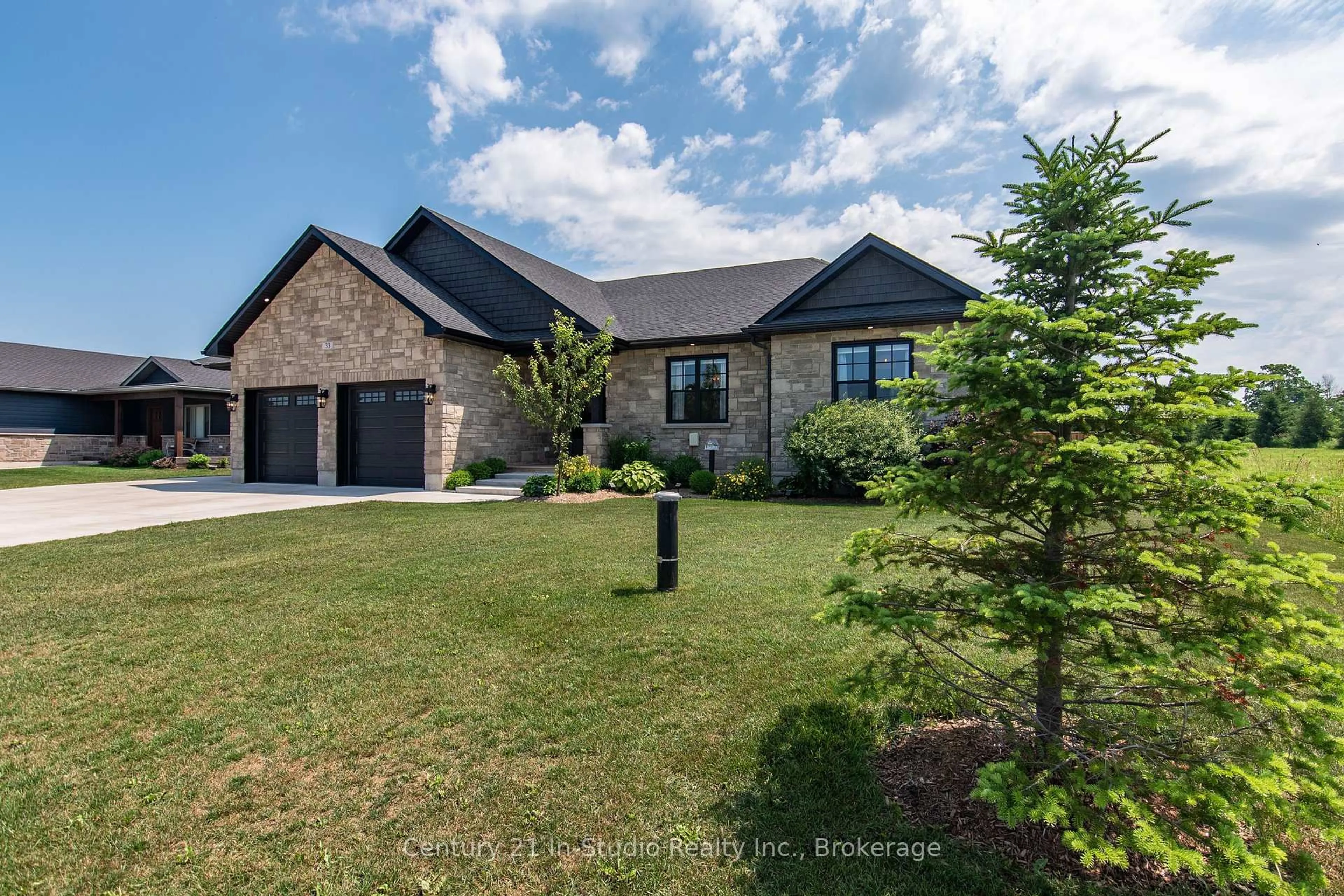 A pic from outside/outdoor area/front of a property/back of a property/a pic from drone, street for 33 Nickason Dr, Arran-Elderslie Ontario N0H 1A0