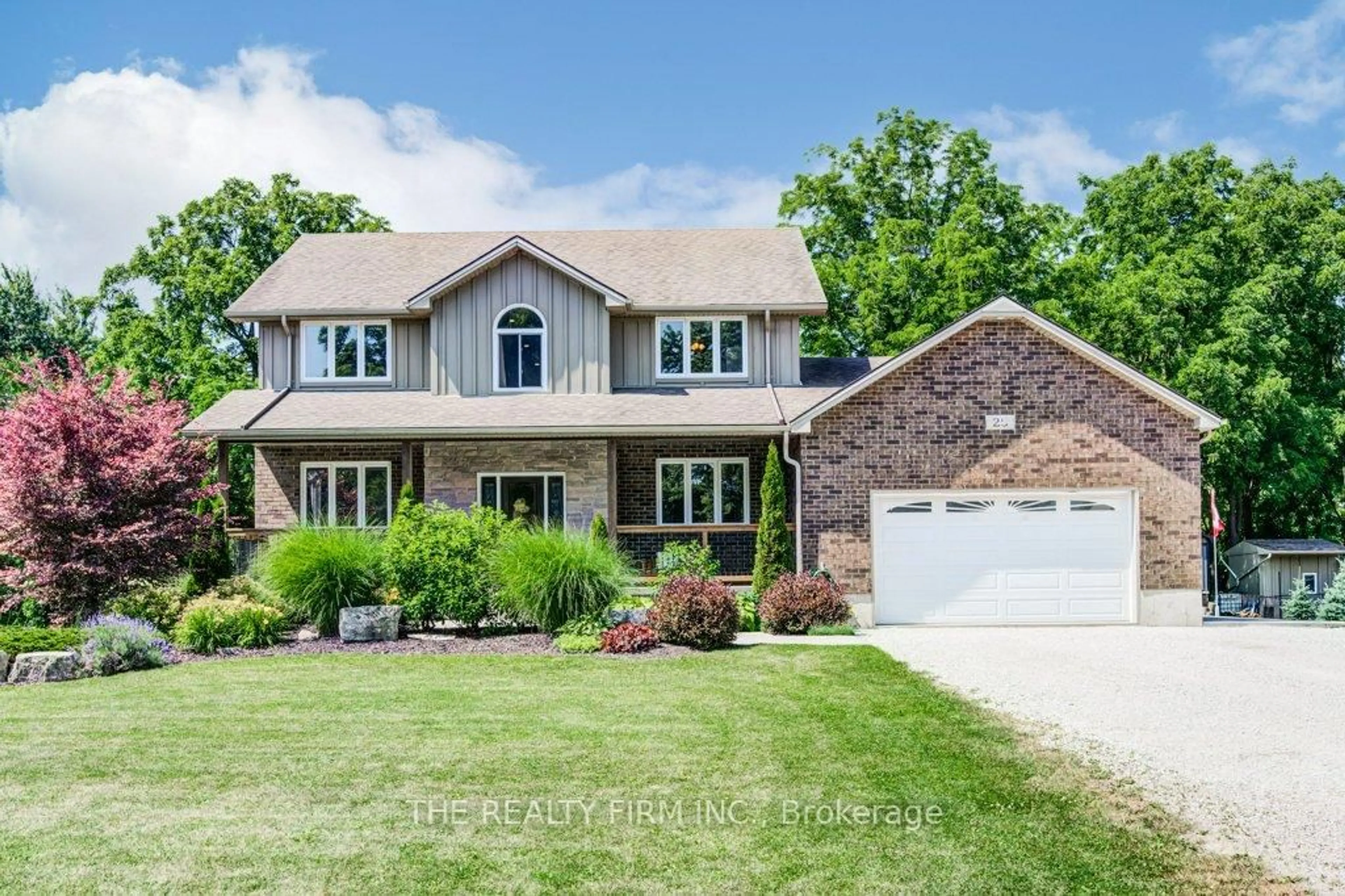 Home with brick exterior material, street for 25 Mcmaster Pl, Southwest Middlesex Ontario N0A 1A0