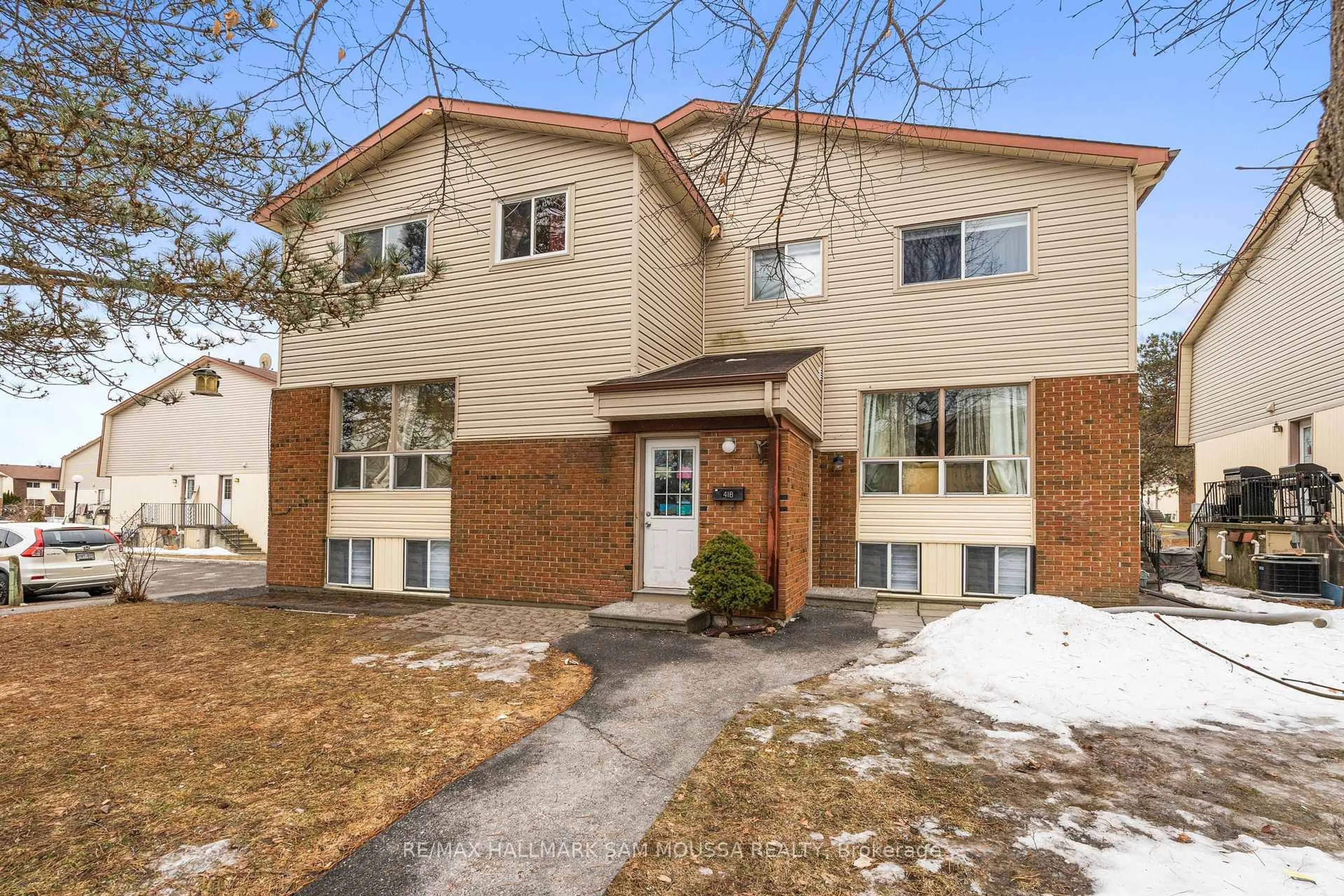 Home with brick exterior material, street for 41 Forester Cres #B, Ottawa Ontario K2H 8Y3