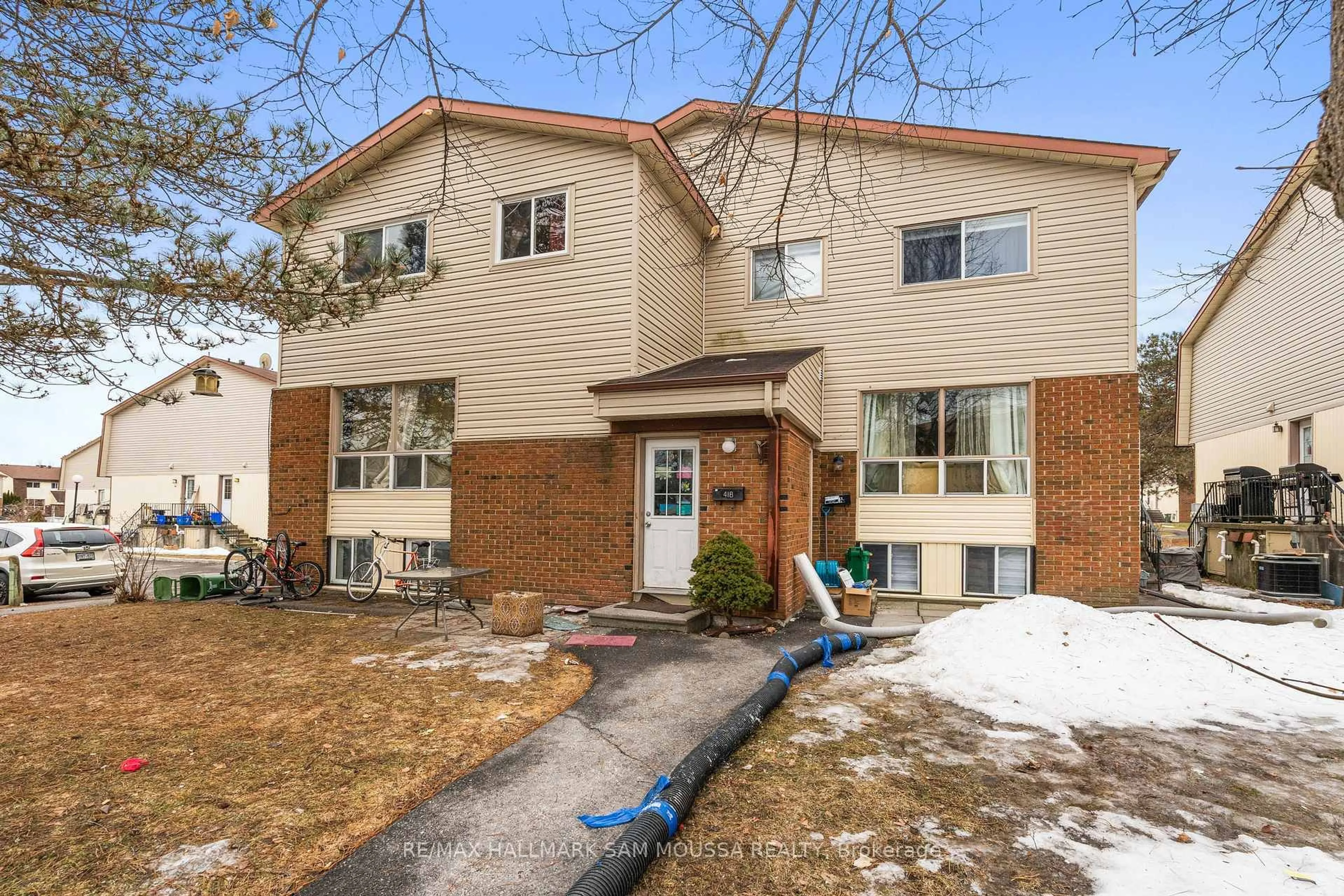 Home with brick exterior material, street for 41 Forester Cres #B, Ottawa Ontario K2H 8Y3