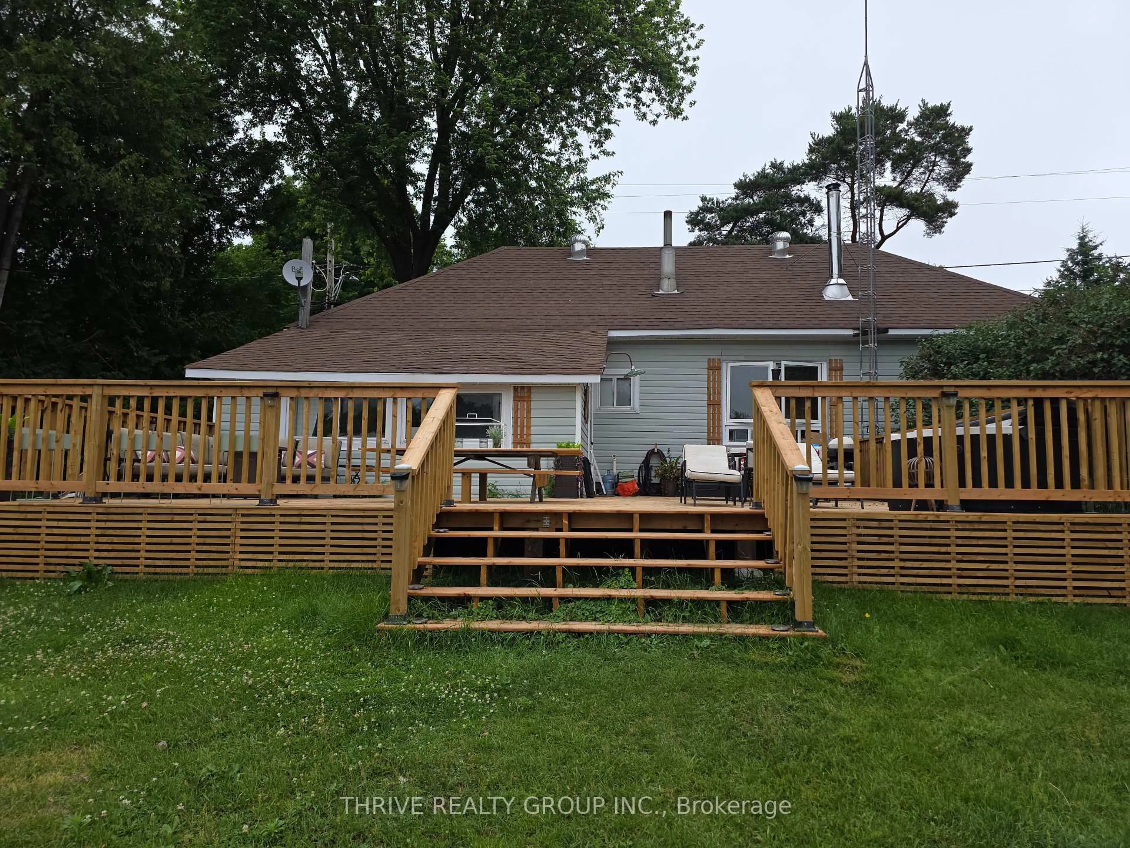 Patio, water/lake/river/ocean view for 66 Bridge St, Denbigh Ontario K0H 1L0