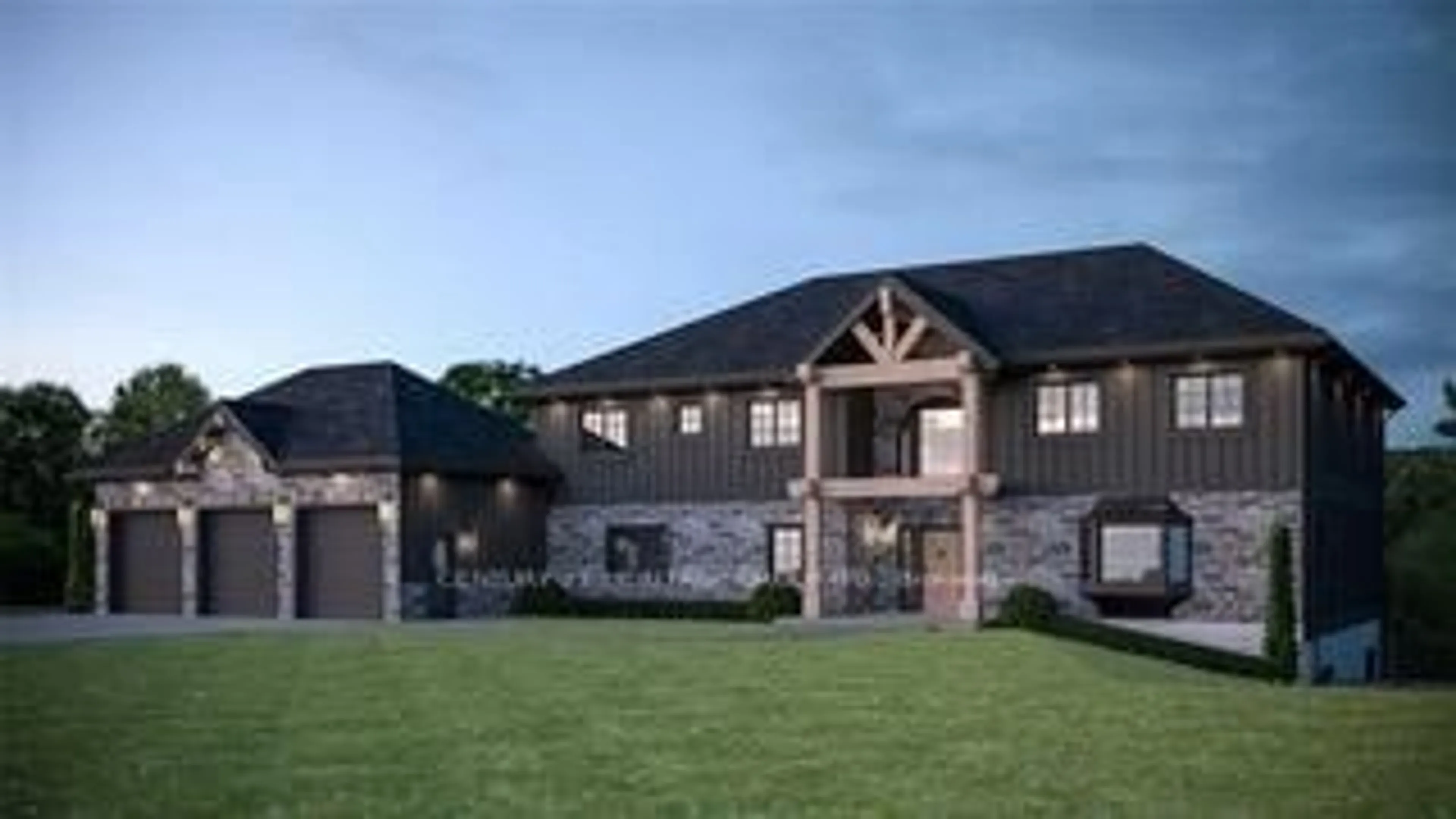 Home with brick exterior material, building for 1159 Stewart Line, Cavan Monaghan Ontario L0A 1C0