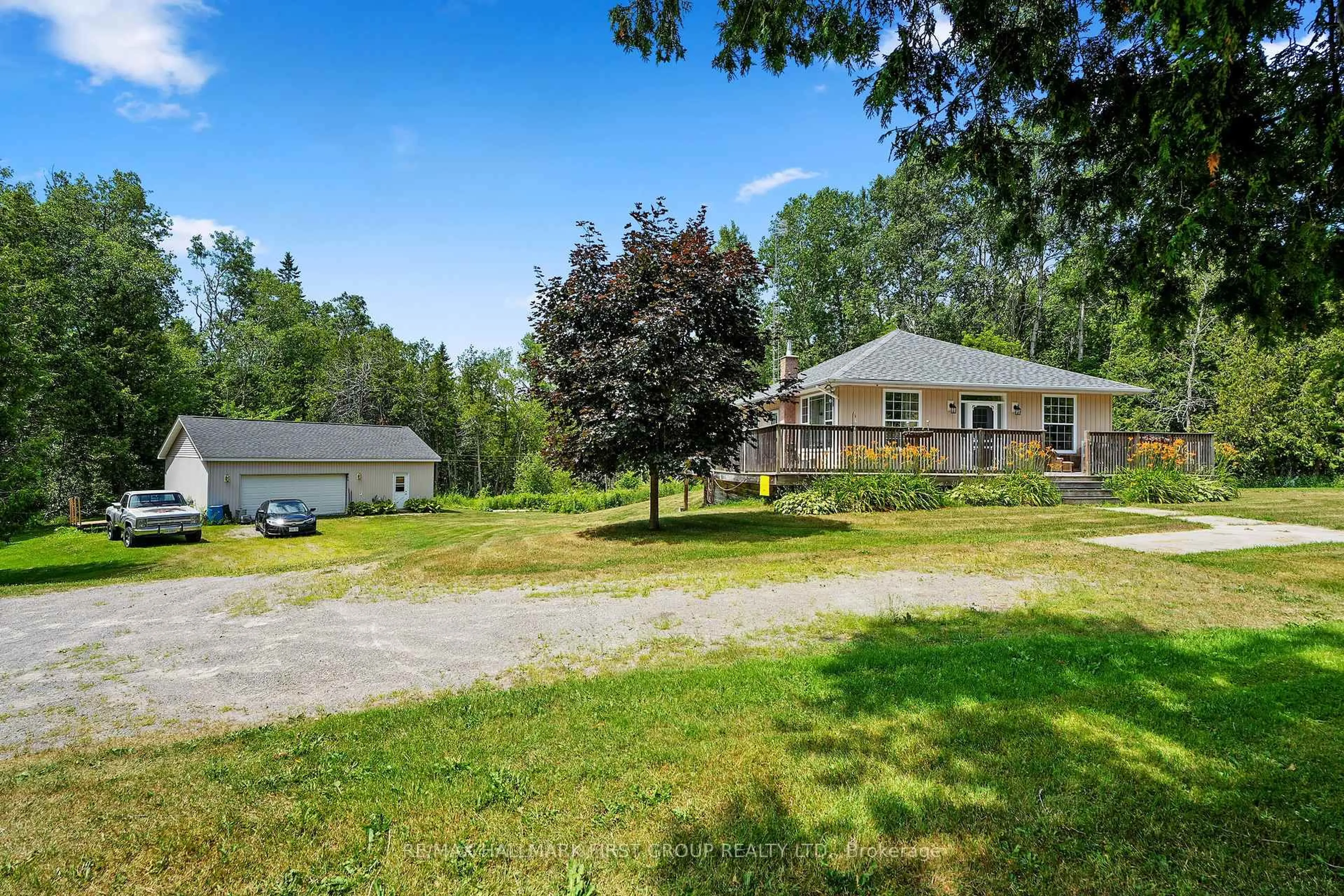 A pic from outside/outdoor area/front of a property/back of a property/a pic from drone, unknown for 10906 1st Line Rd, Alnwick/Haldimand Ontario K0K 2X0
