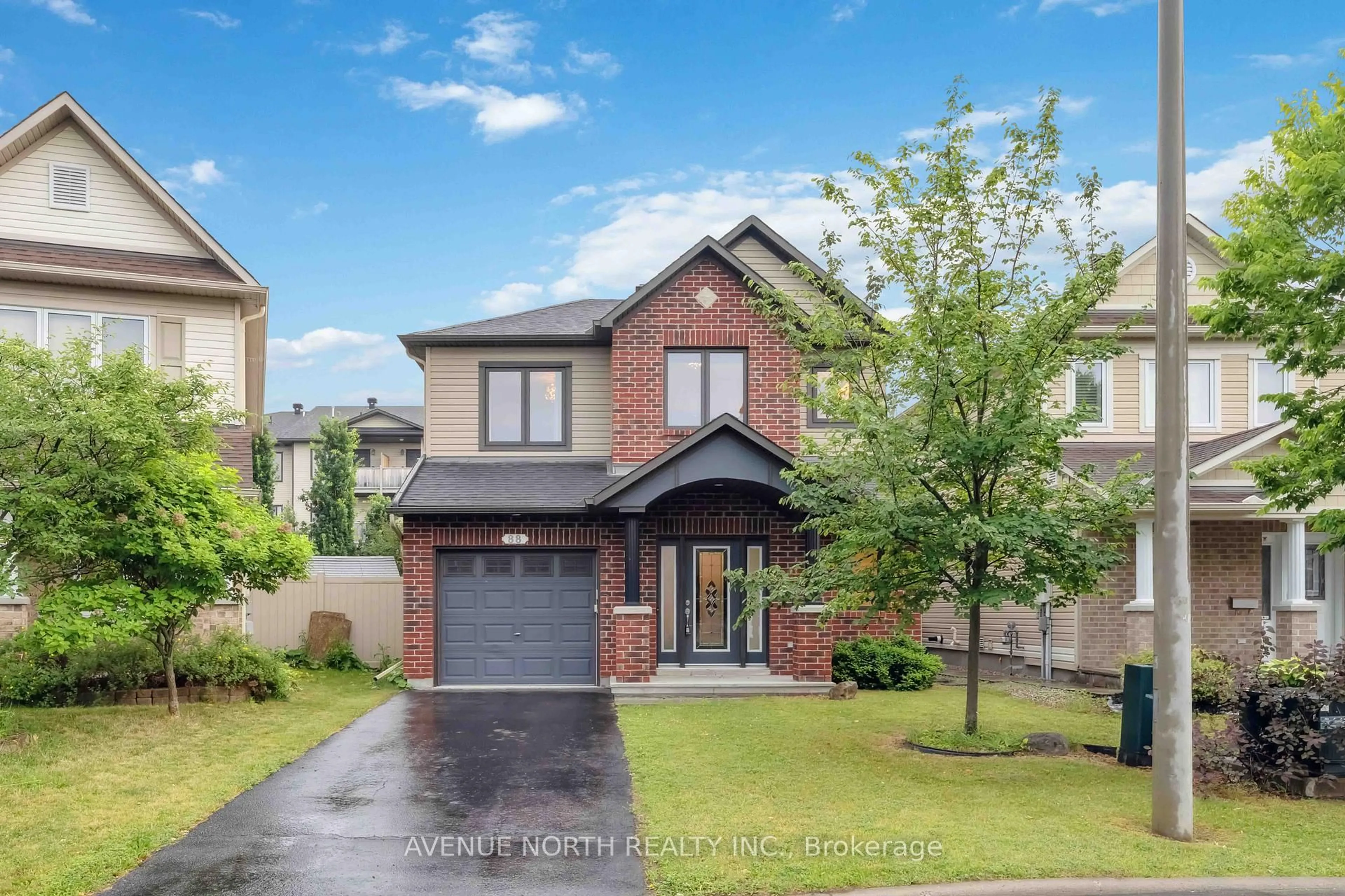 Home with brick exterior material, street for 88 Cormack Circ, Ottawa Ontario K2J 5R9