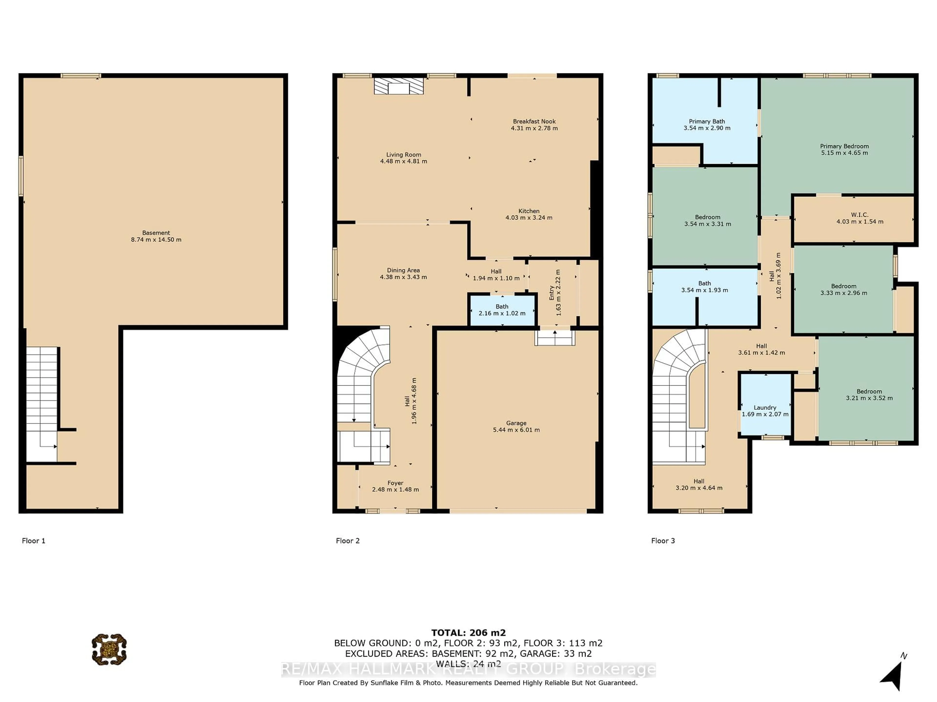 Floor plan for 756 Cappamore Dr, Ottawa Ontario K2J 6W3