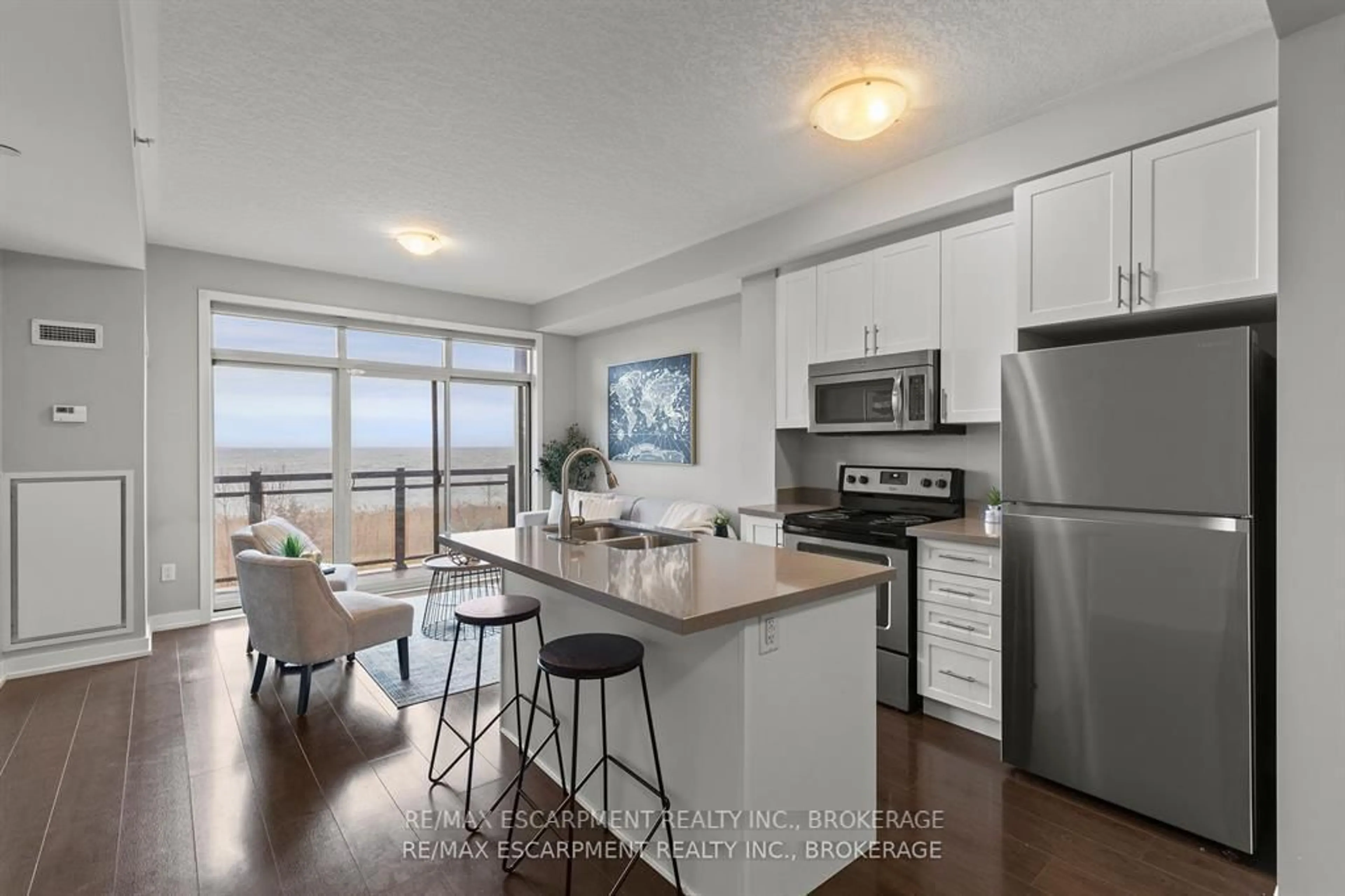 Open concept kitchen, unknown for 35 Southshore Cres #230, Hamilton Ontario L8E 0J2