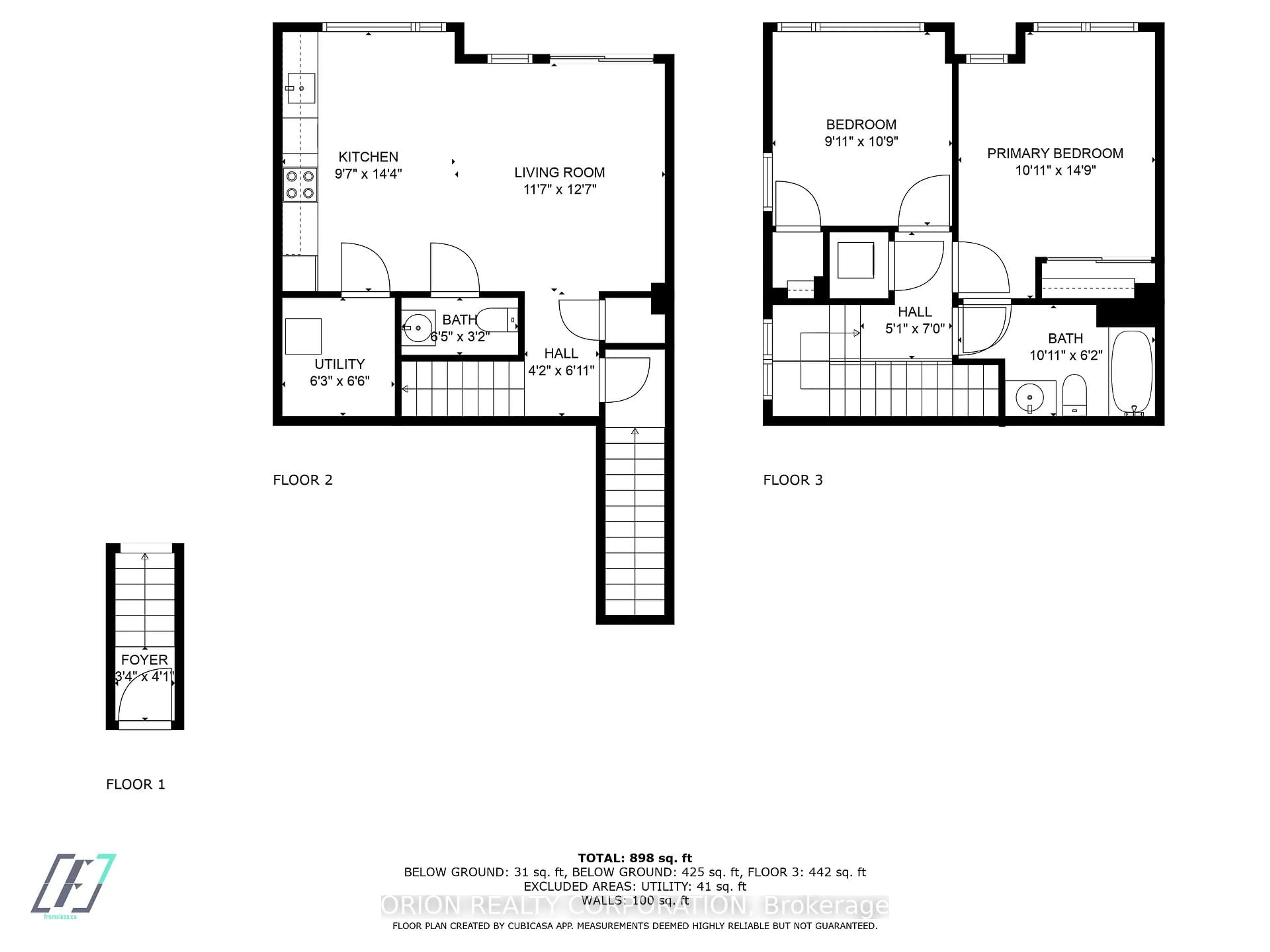 Floor plan for 160 Densmore Rd #2003, Cobourg Ontario K9A 0X8