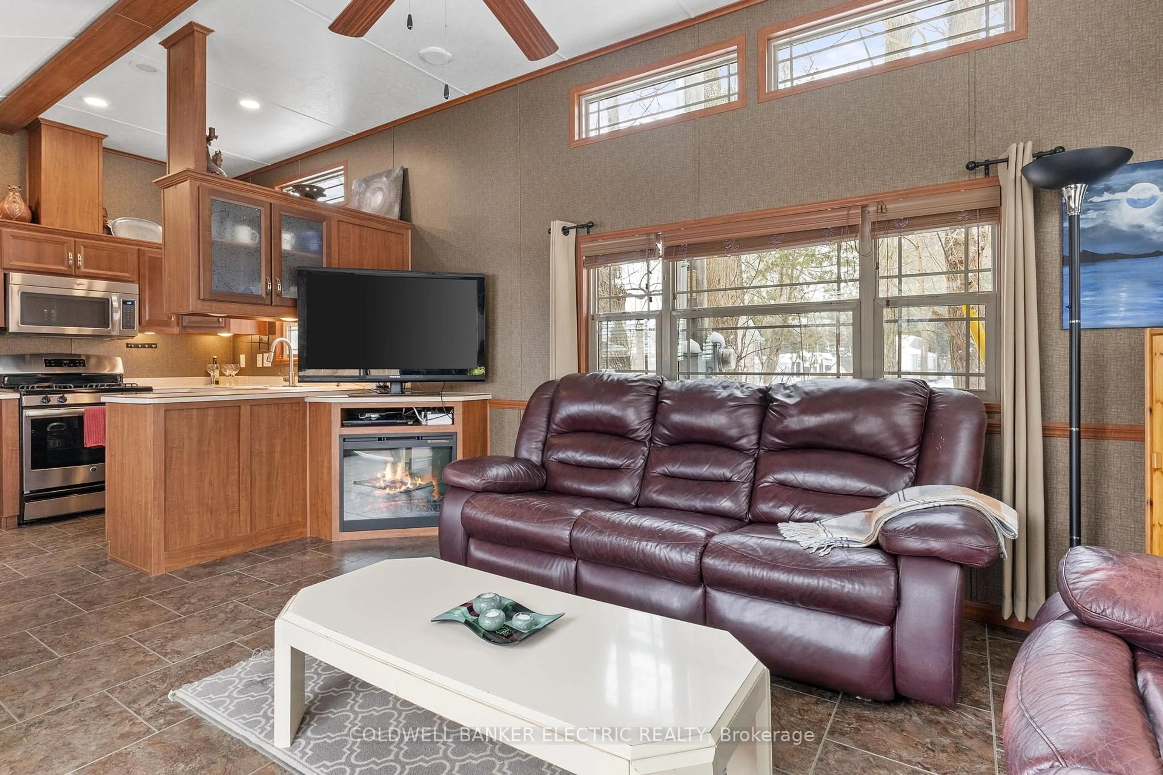 Living room with furniture, unknown for 5139 Halstead Beach Rd #485B, Hamilton Township Ontario K0L 1E0