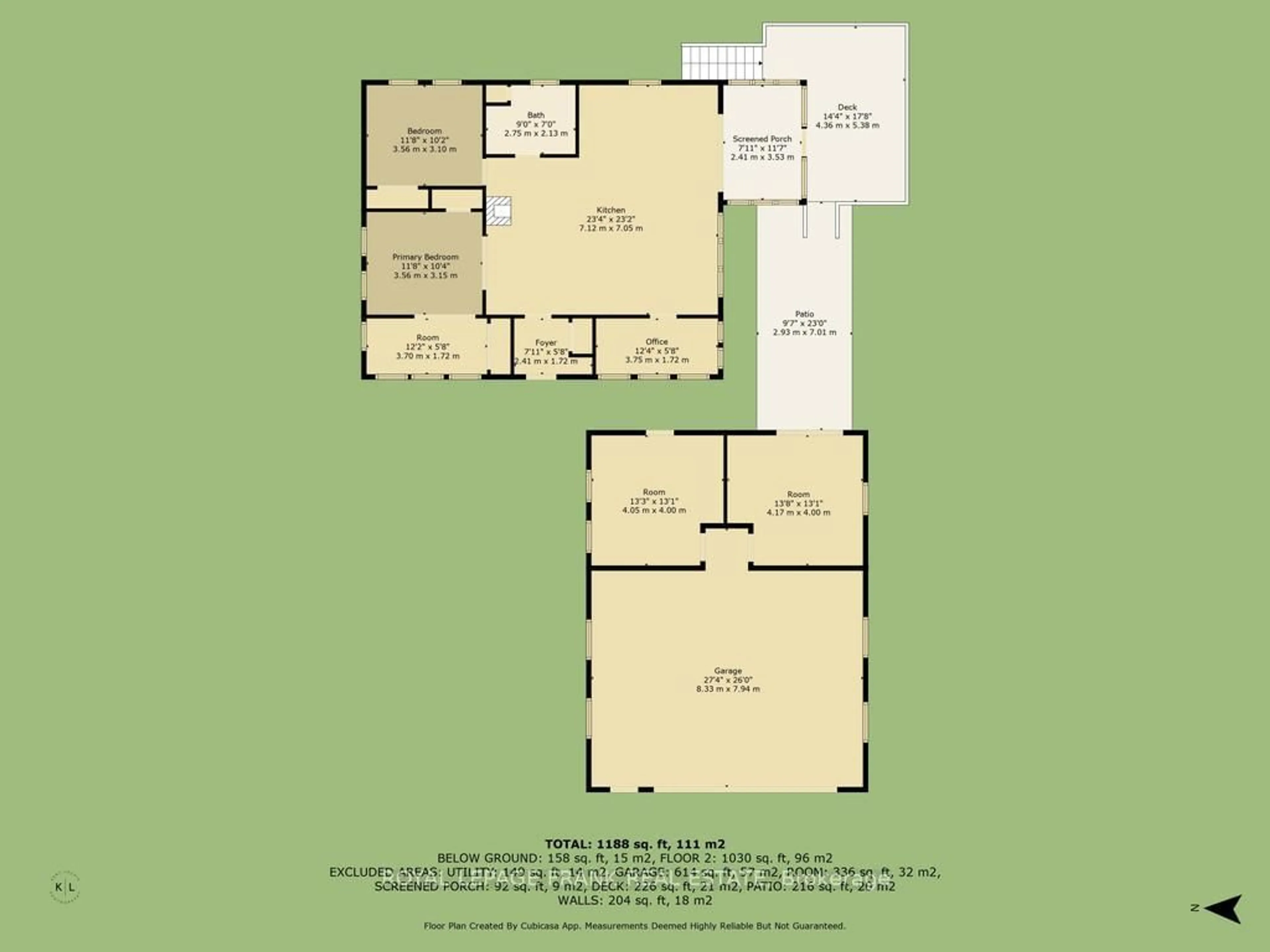 Floor plan for 3585 County Road 620, North Kawartha Ontario K0L 1A0