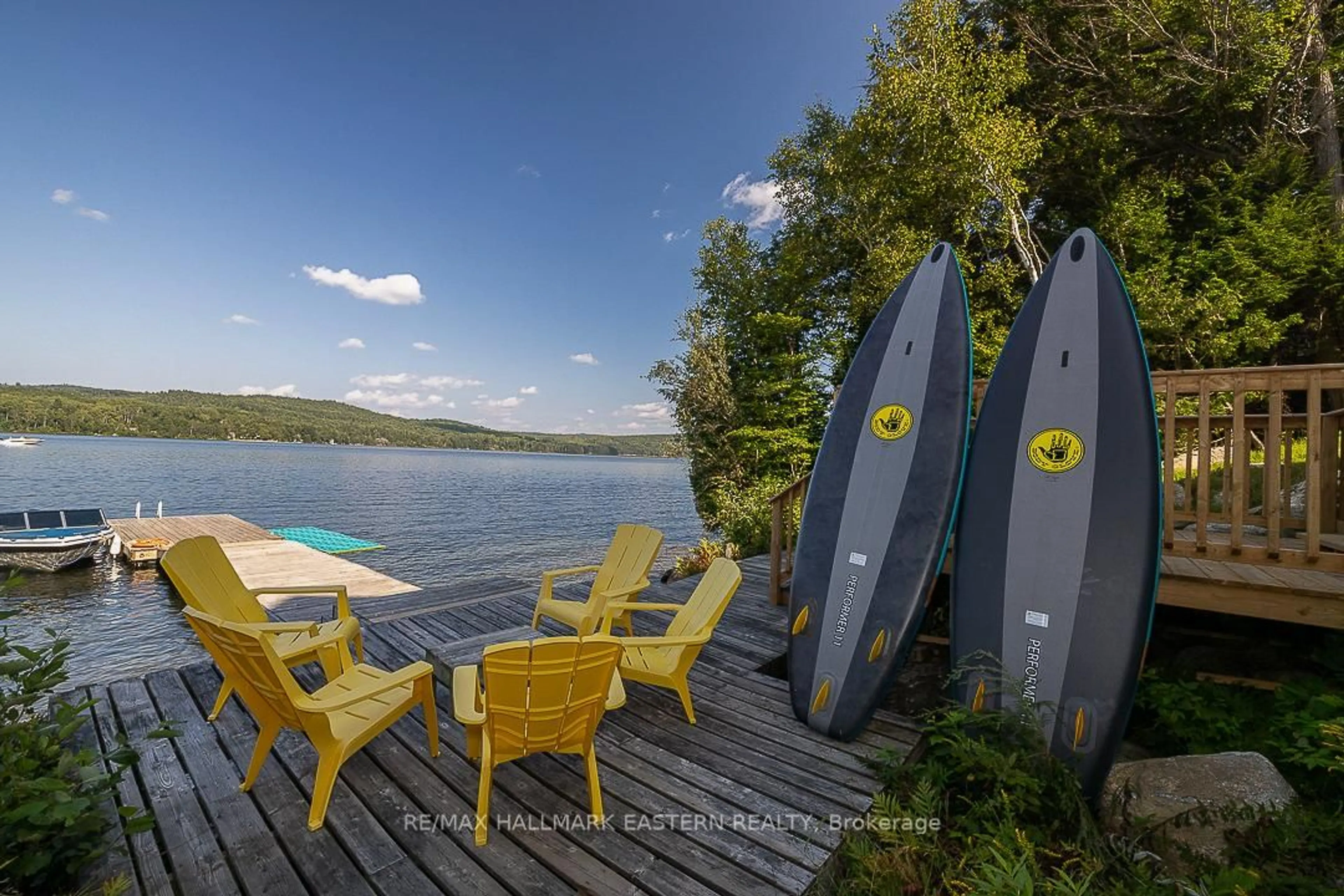 Patio, water/lake/river/ocean view for 1744 PAPINEAU LAKE Rd, Maynooth Ontario K0L 2S0