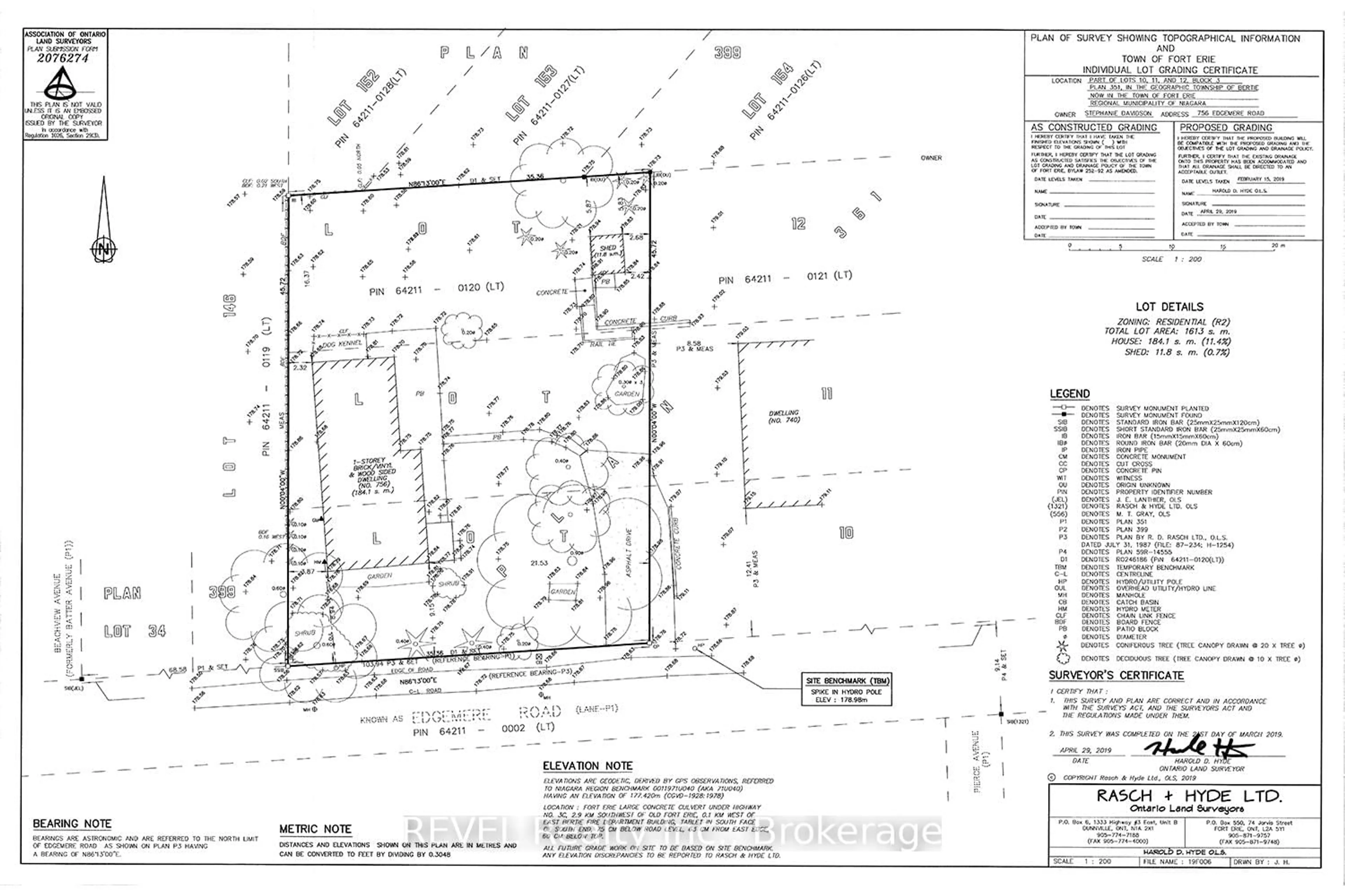 Floor plan for 756 EDGEMERE Rd, Fort Erie Ontario L2A 1A4