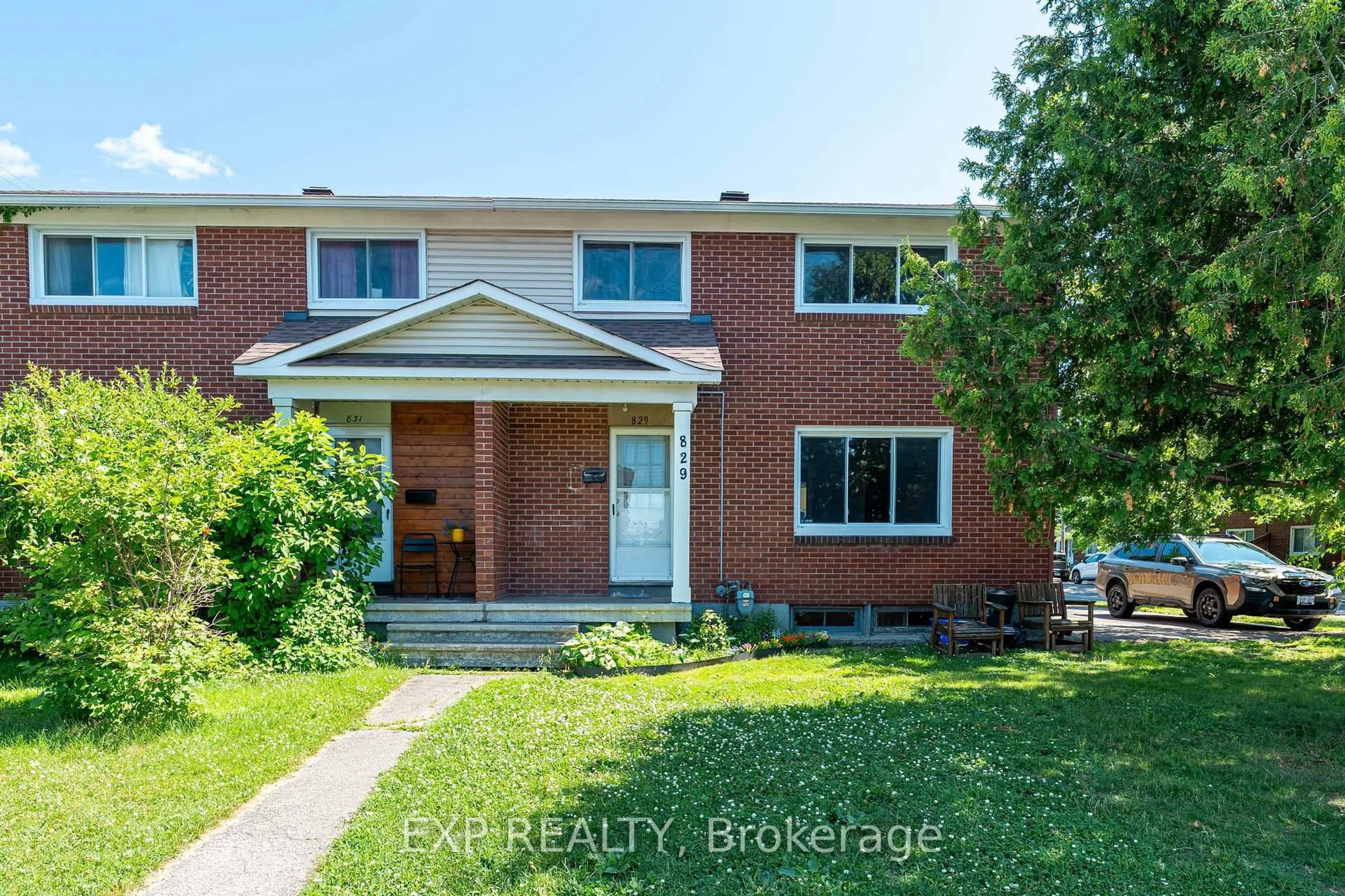 Home with brick exterior material, street for 829 Borthwick Ave, Ottawa Ontario K1K 2M7