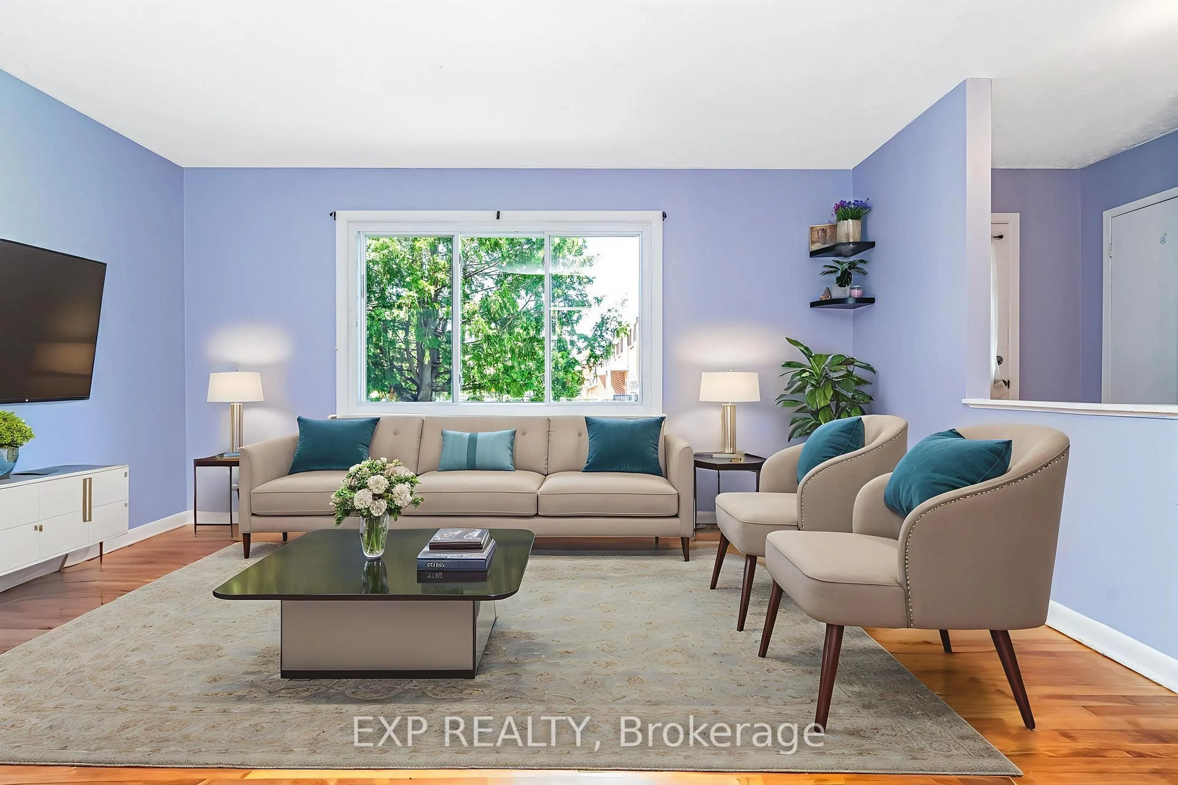 Living room with furniture, unknown for 829 Borthwick Ave, Ottawa Ontario K1K 2M7