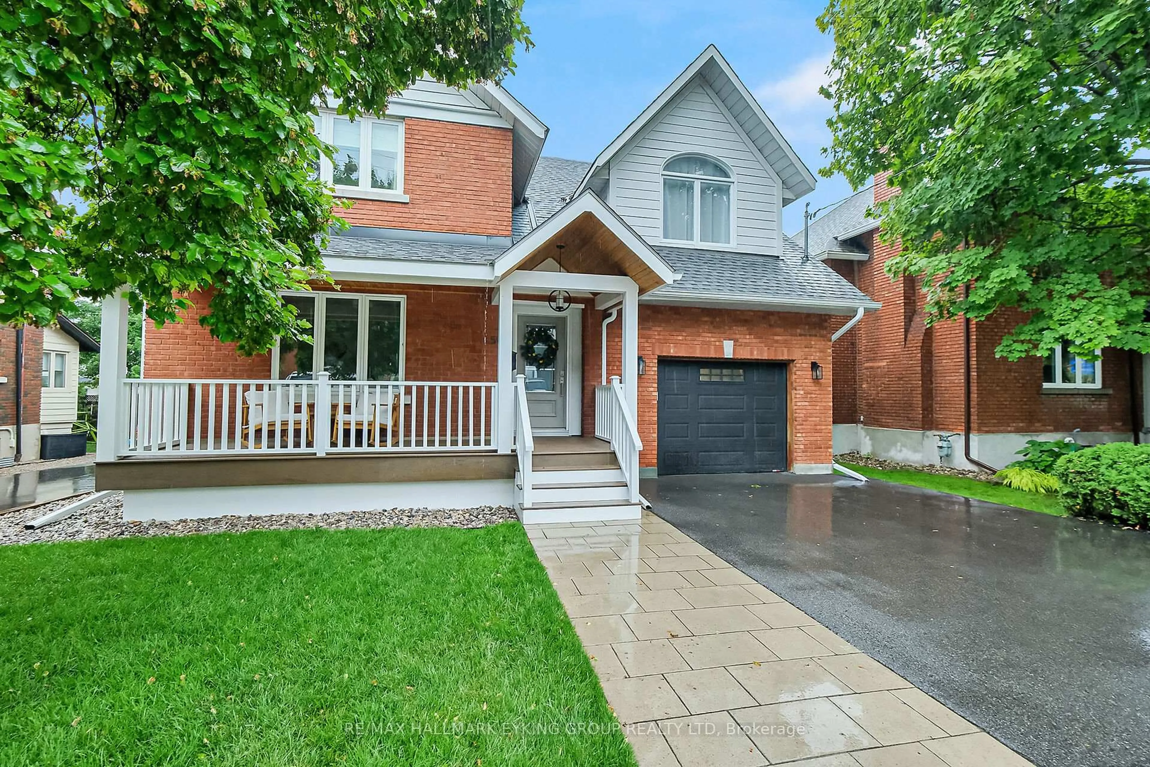 Home with brick exterior material, street for 59 Marlowe Cres, Ottawa Ontario K1S 1H5