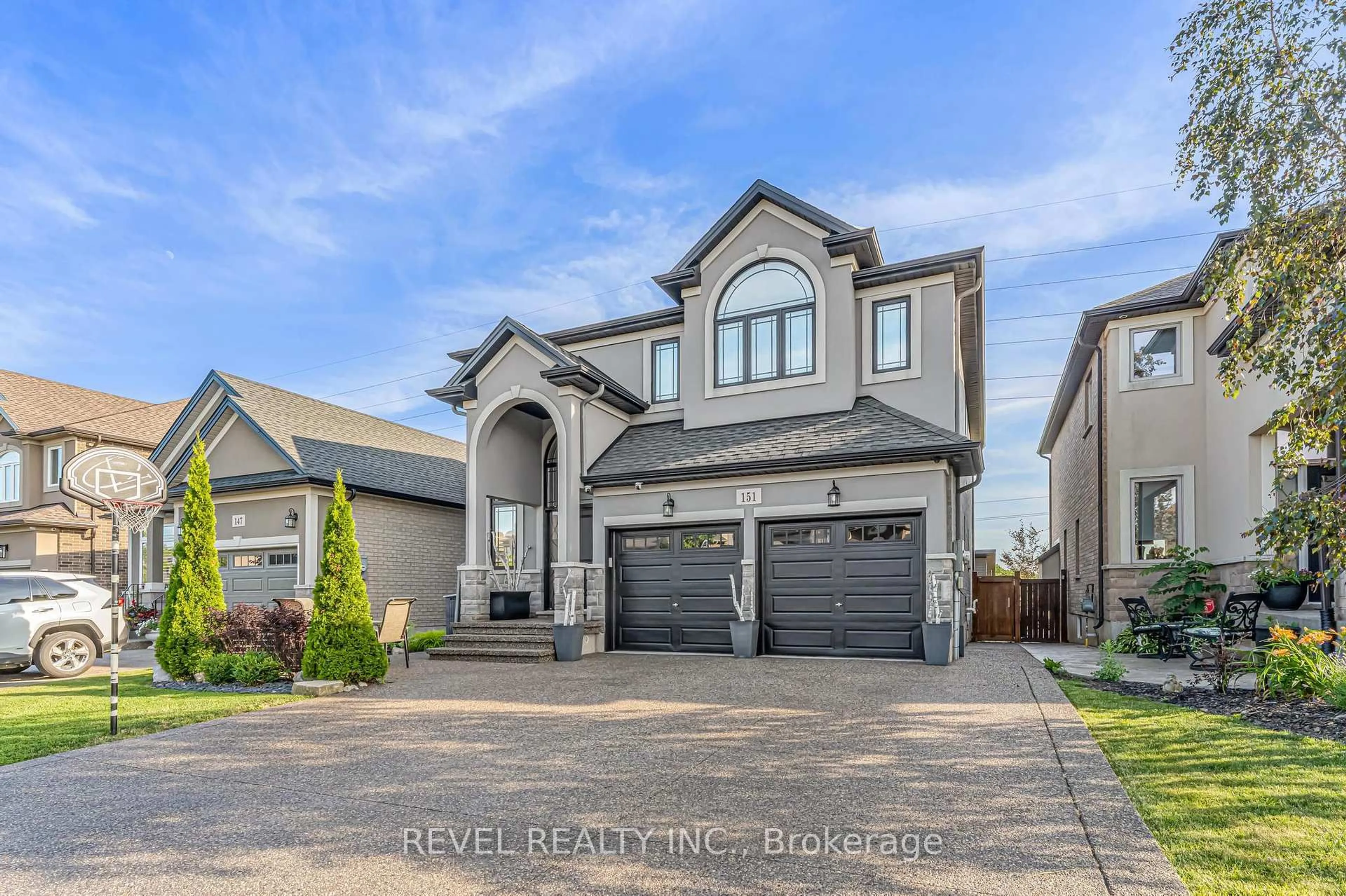 Home with brick exterior material, street for 151 Greti Dr, Hamilton Ontario L9B 0H4