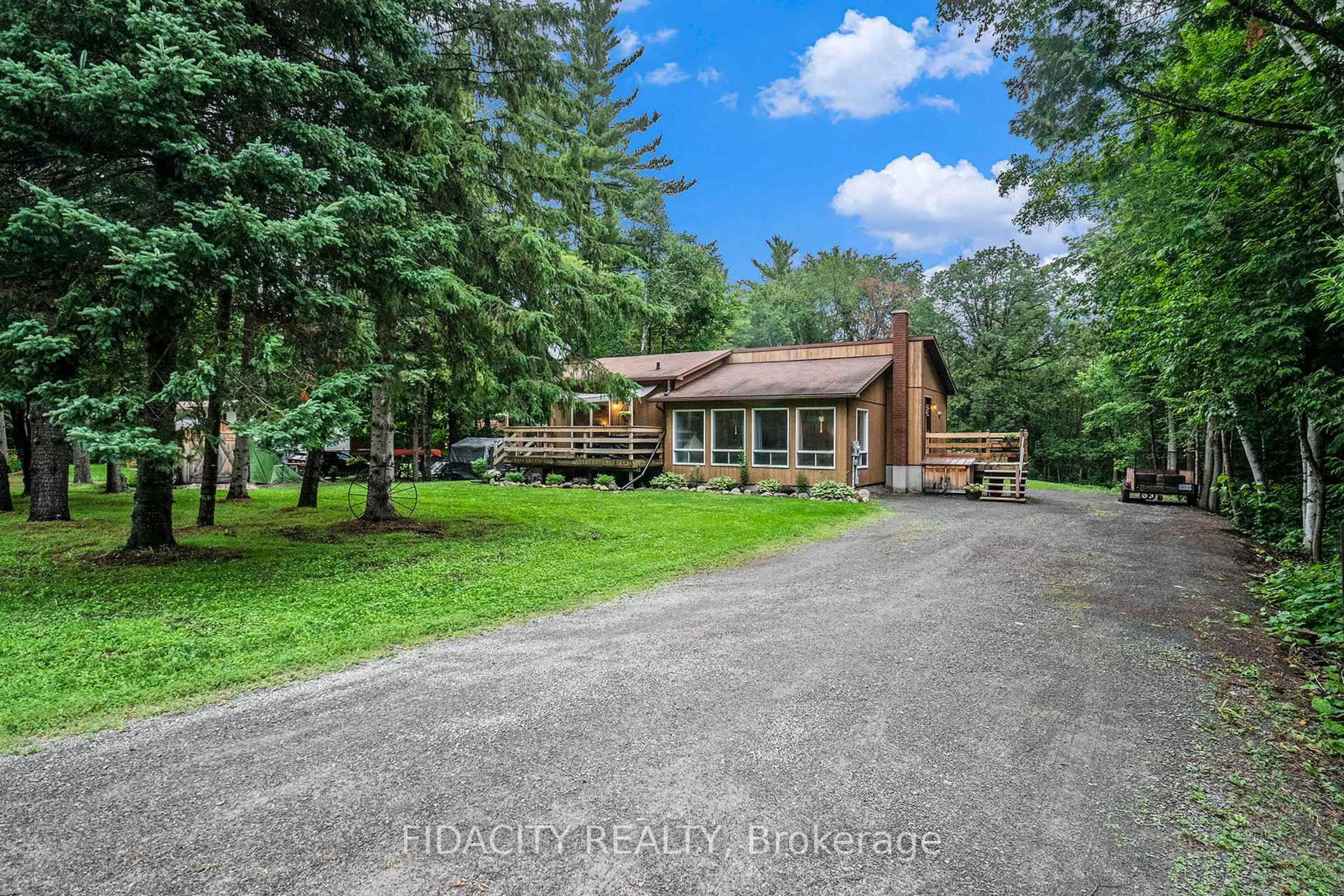 A pic from outside/outdoor area/front of a property/back of a property/a pic from drone, water/lake/river/ocean view for 2752 8th Concession North Pakenham Rd, Pakenham Ontario K0A 2X0