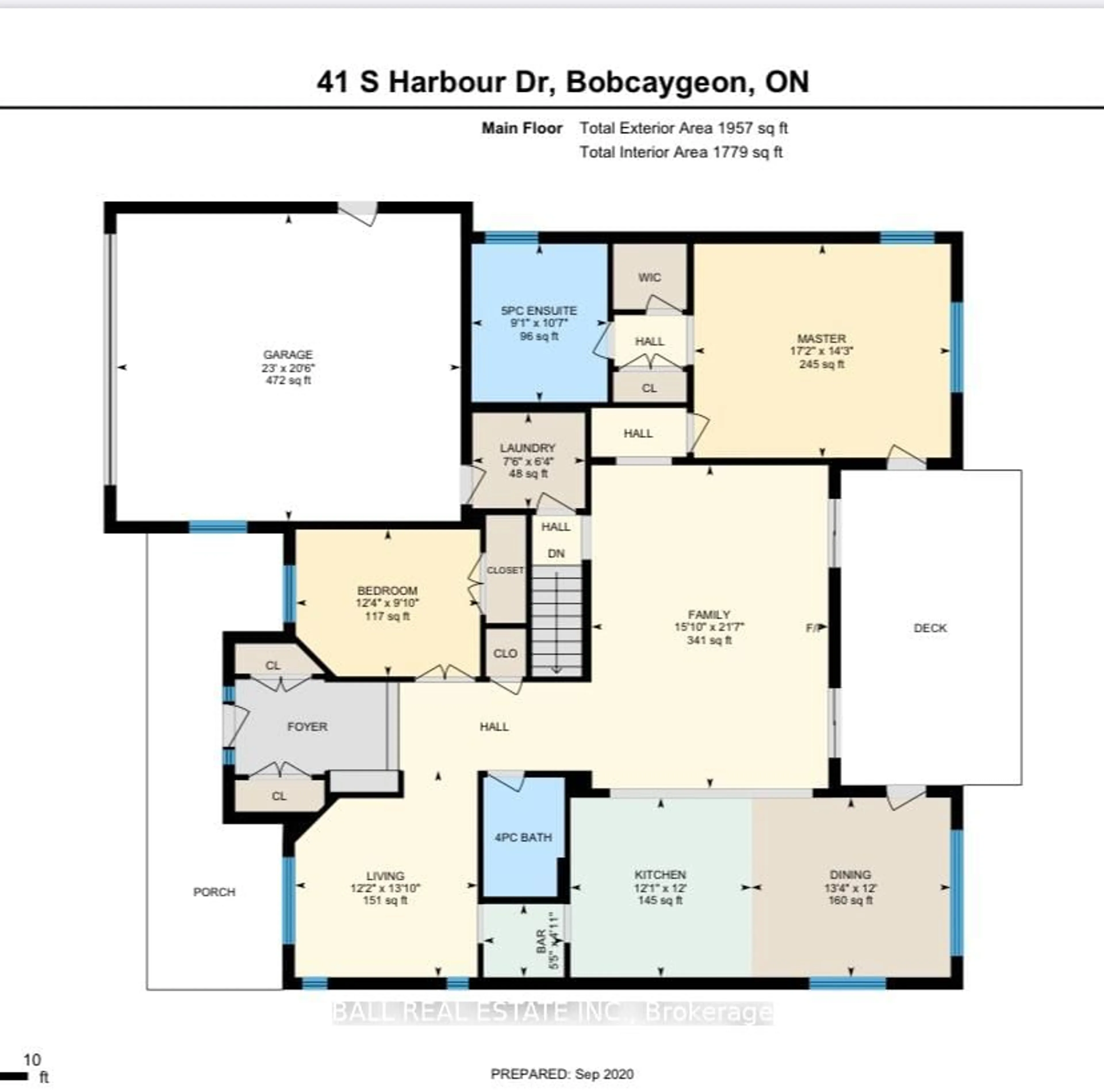 Floor plan for 41 South Harbour Dr, Kawartha Lakes Ontario K0M 1A0