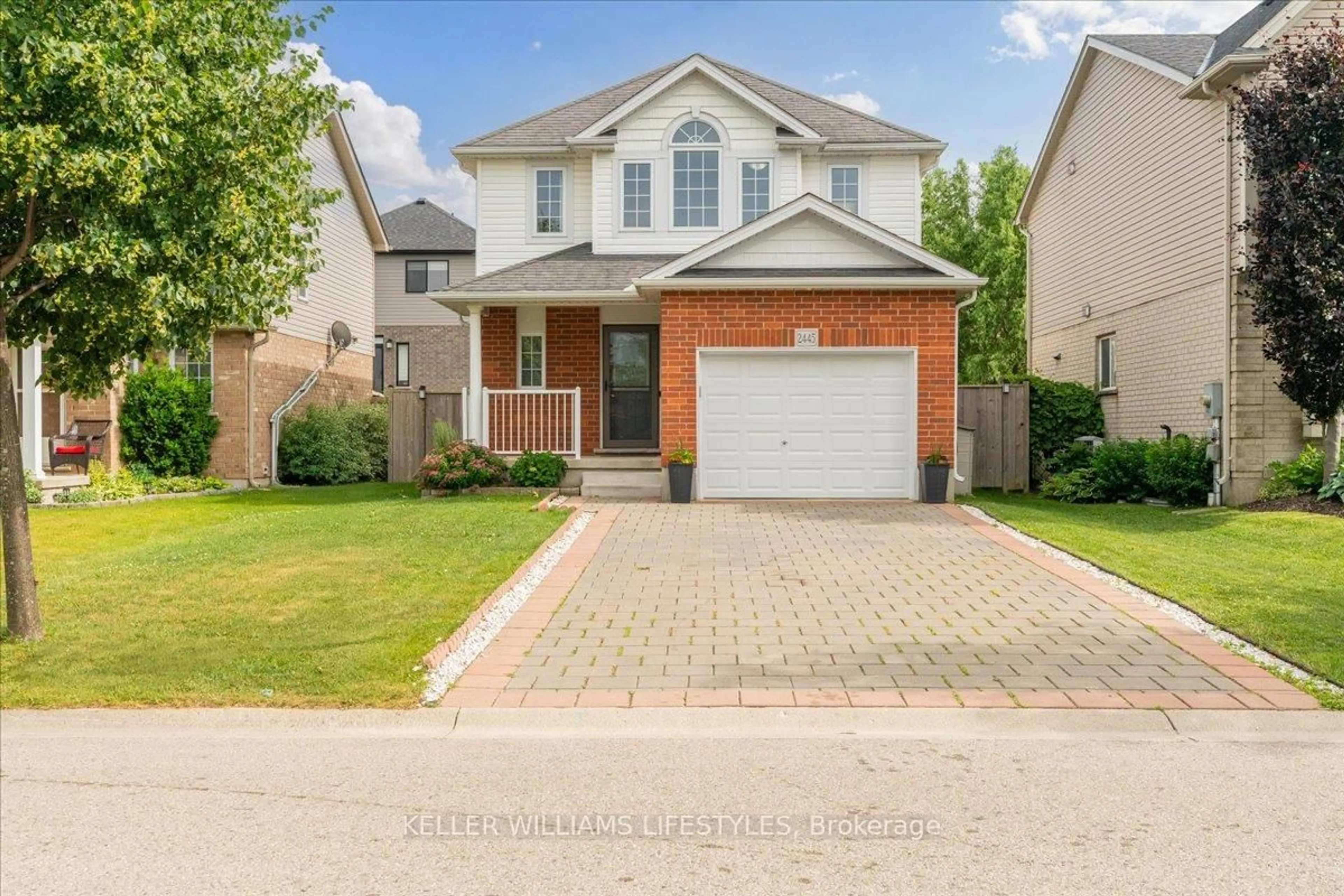 Home with brick exterior material, street for 2445 Asima Dr, London South Ontario N6M 0B3