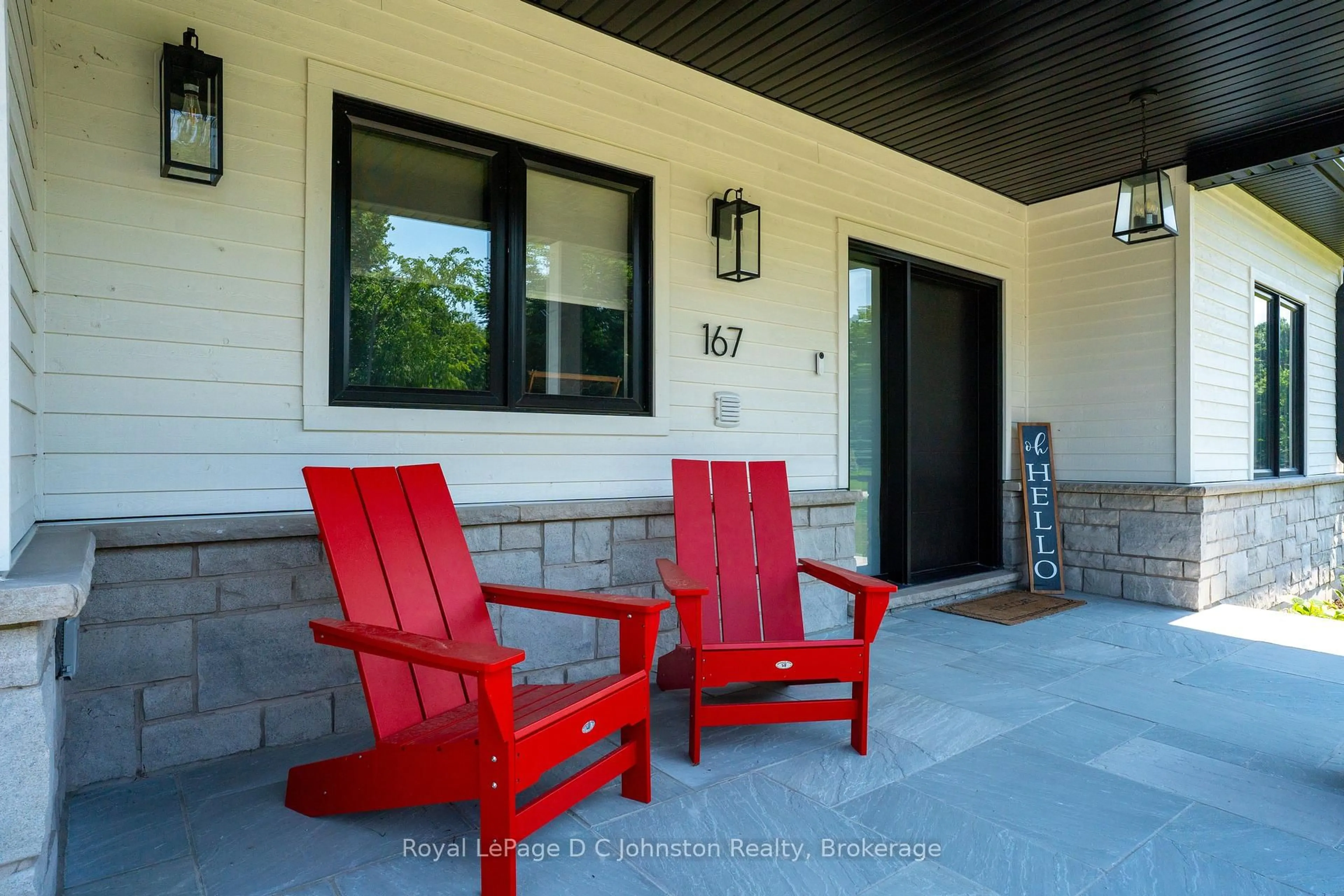 Patio, street for 167 Alexandria St, Georgian Bluffs Ontario N4K 0G2