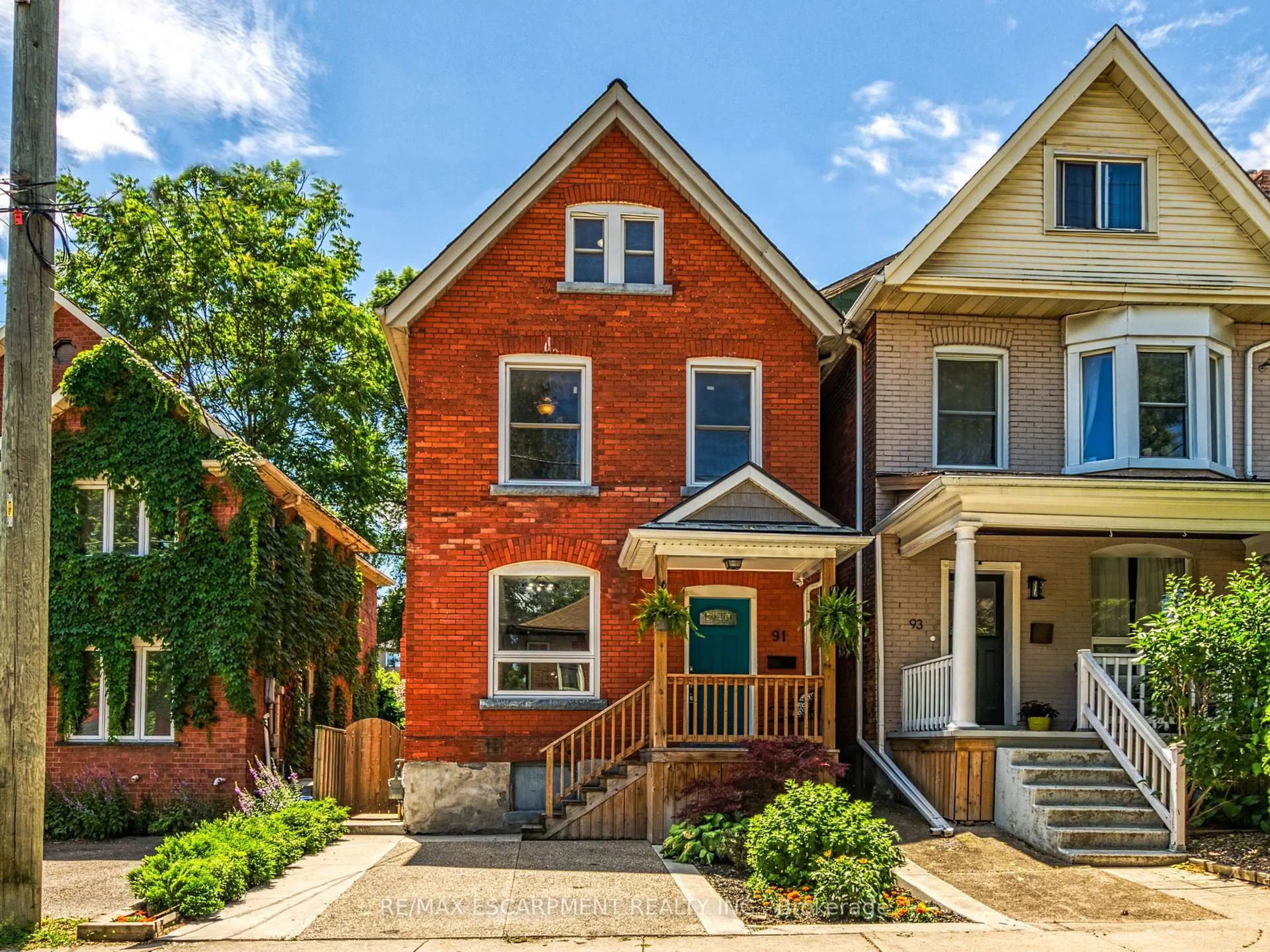 Home with brick exterior material, street for 91 Peter St, Hamilton Ontario L8R 1T5