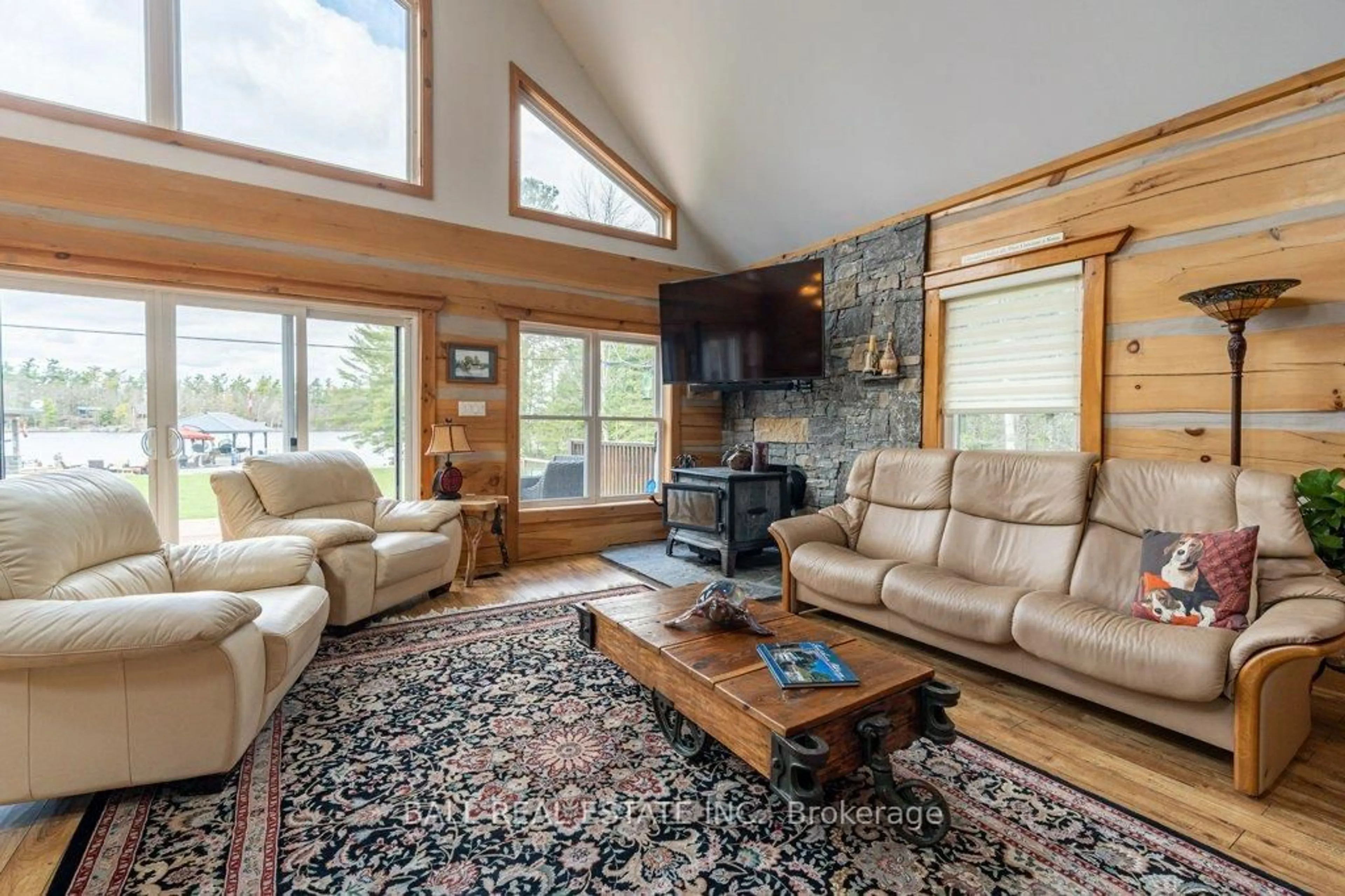 Living room with furniture, unknown for 1726 South Bay Shore Rd, Douro-Dummer Ontario K0L 2H0