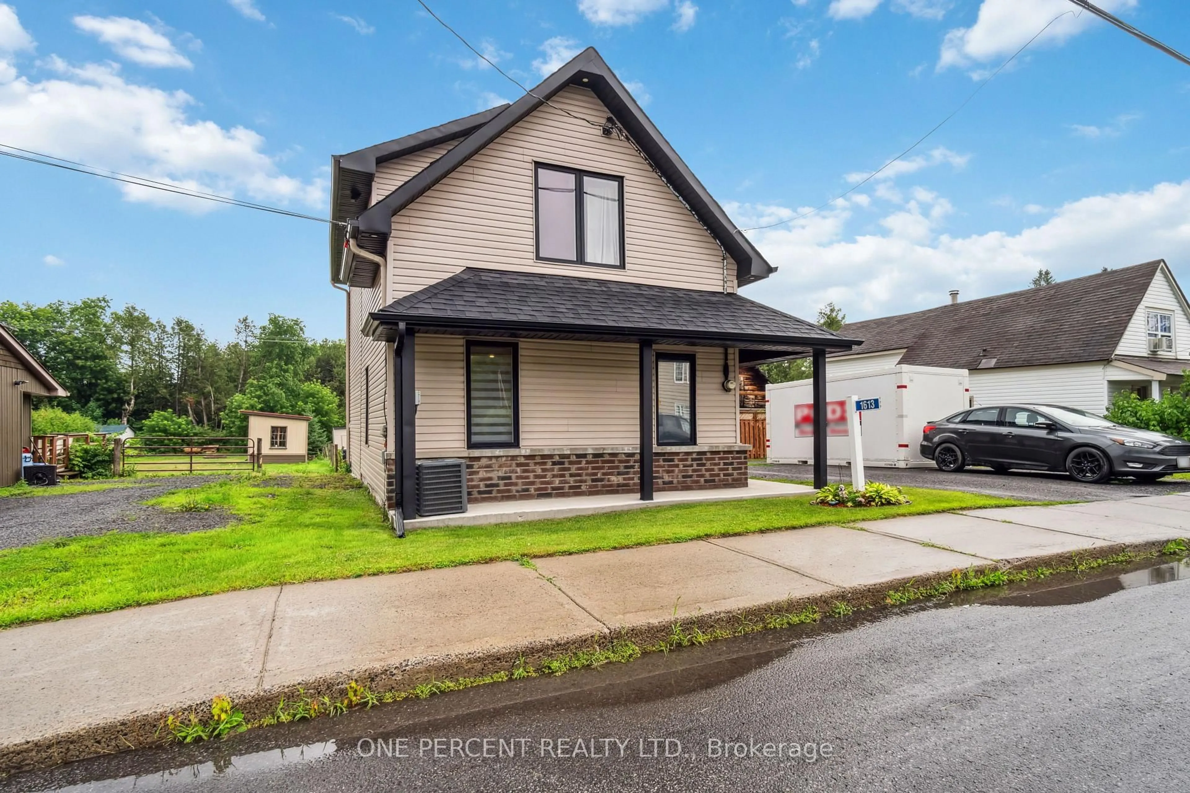 Home with vinyl exterior material, street for 1613 Landry Rd, Clarence-Rockland Ontario K0A 1N0