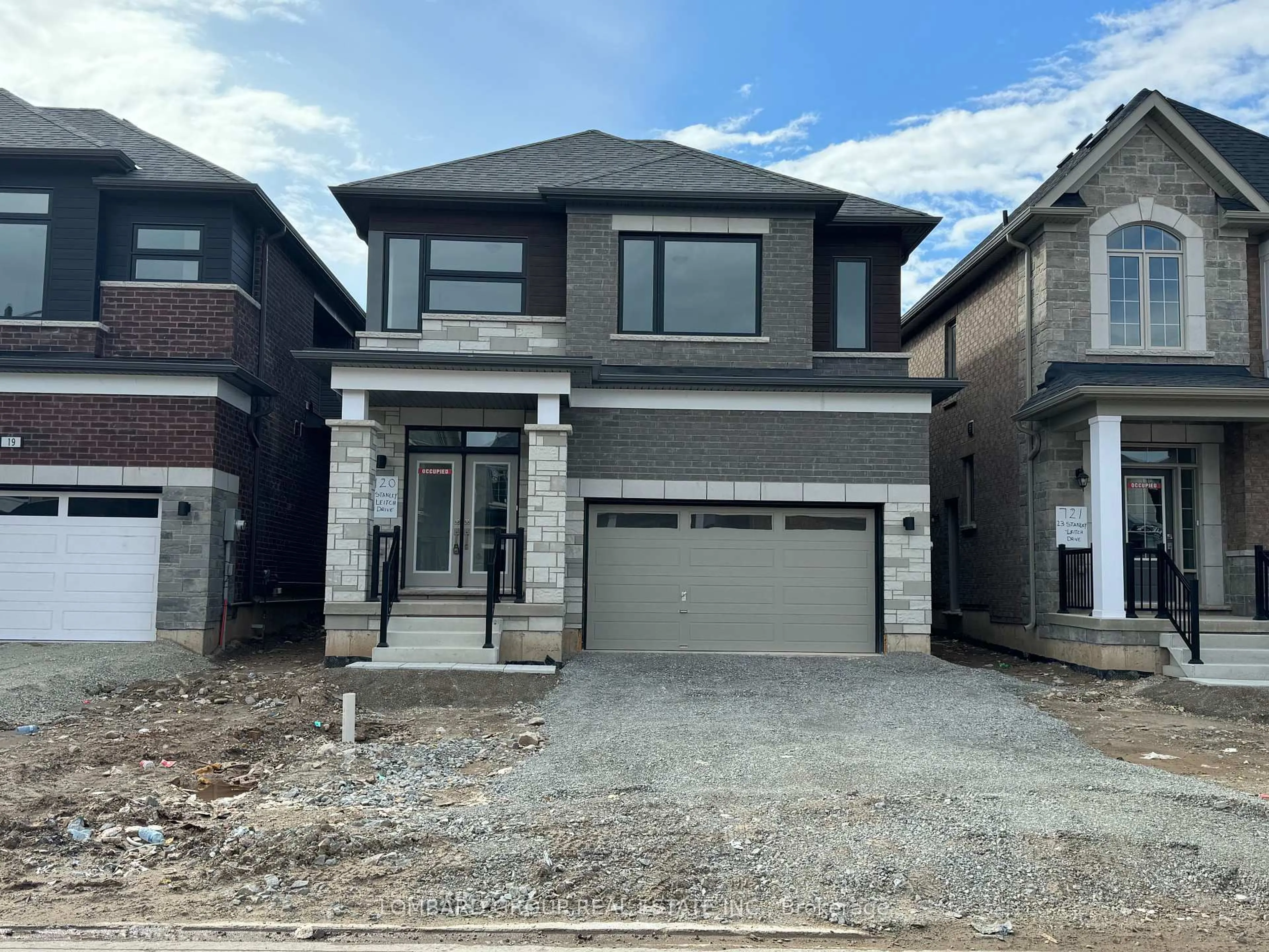Home with brick exterior material, street for 21 Stanley Leitch Dr, Erin Ontario N0B 1T0