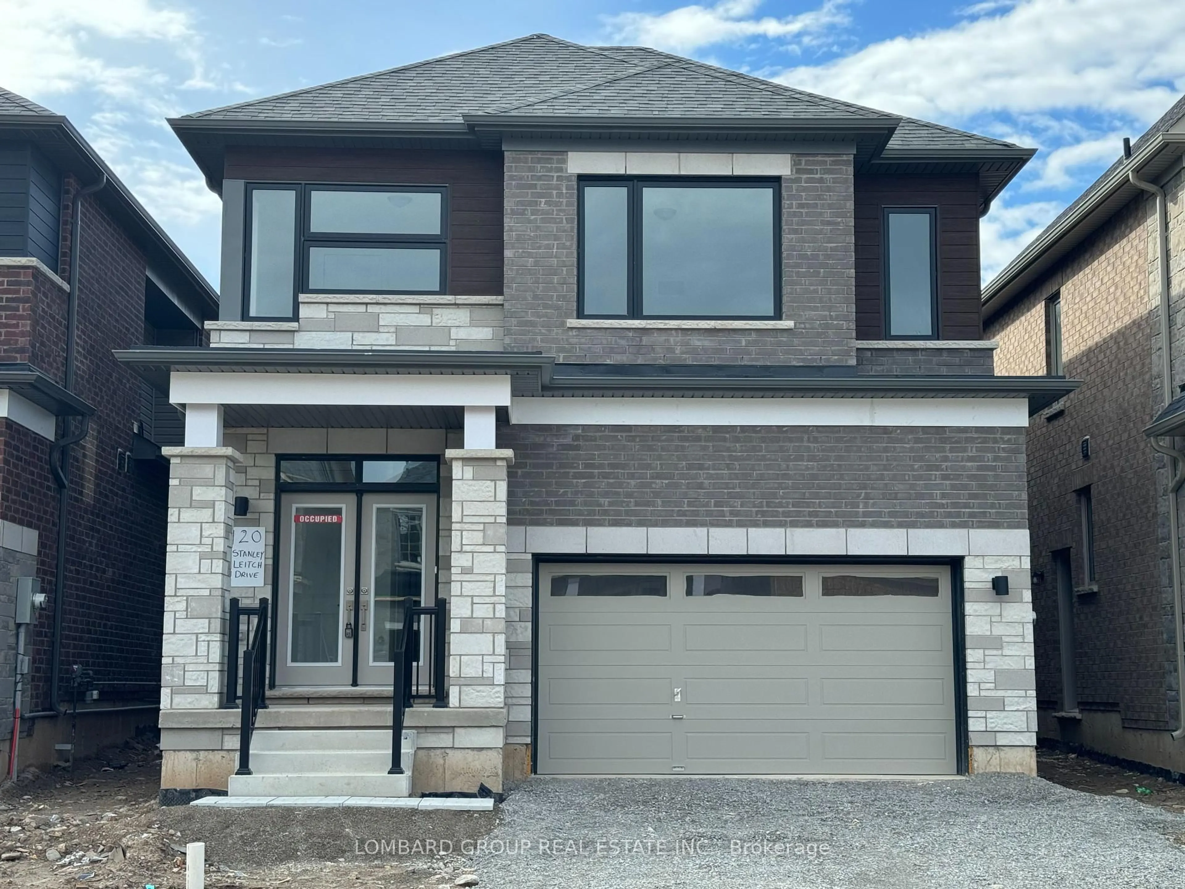 Home with brick exterior material, street for 21 Stanley Leitch Dr, Erin Ontario N0B 1T0