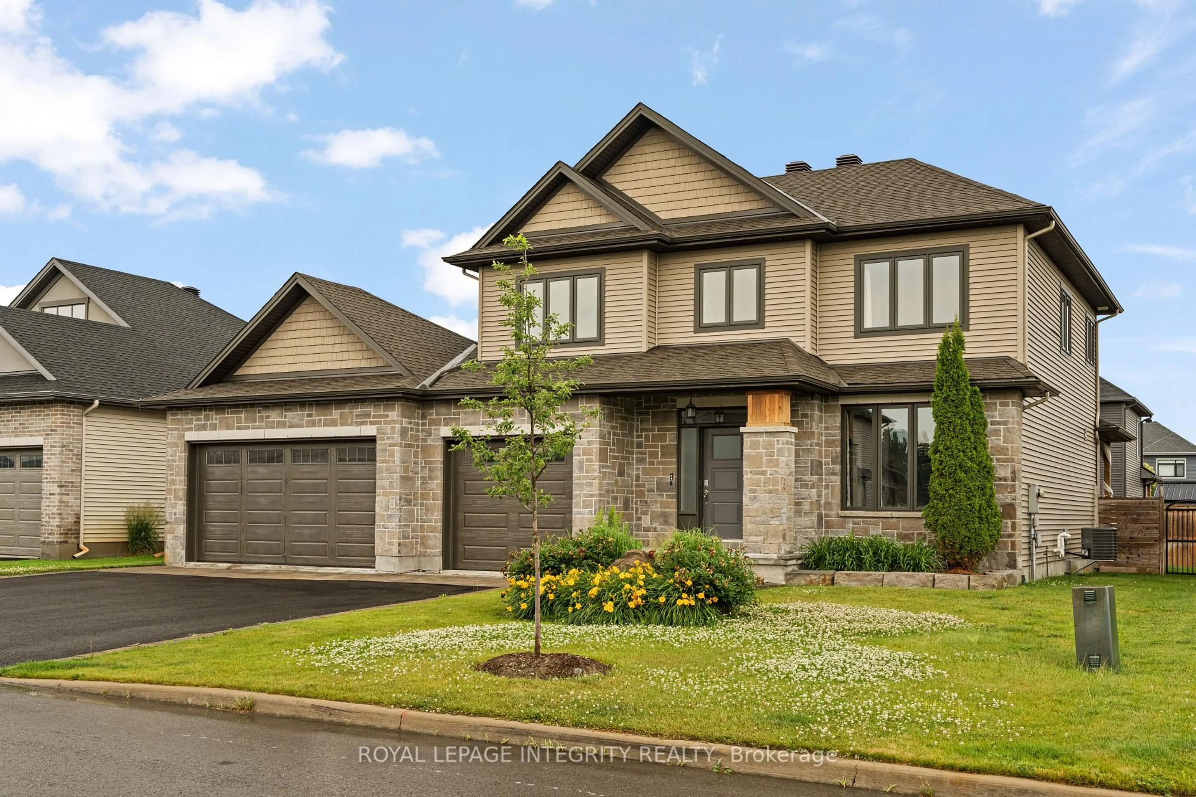 Home with brick exterior material, street for 110 Talos Circ, Richmond Ontario K0A 2Z0