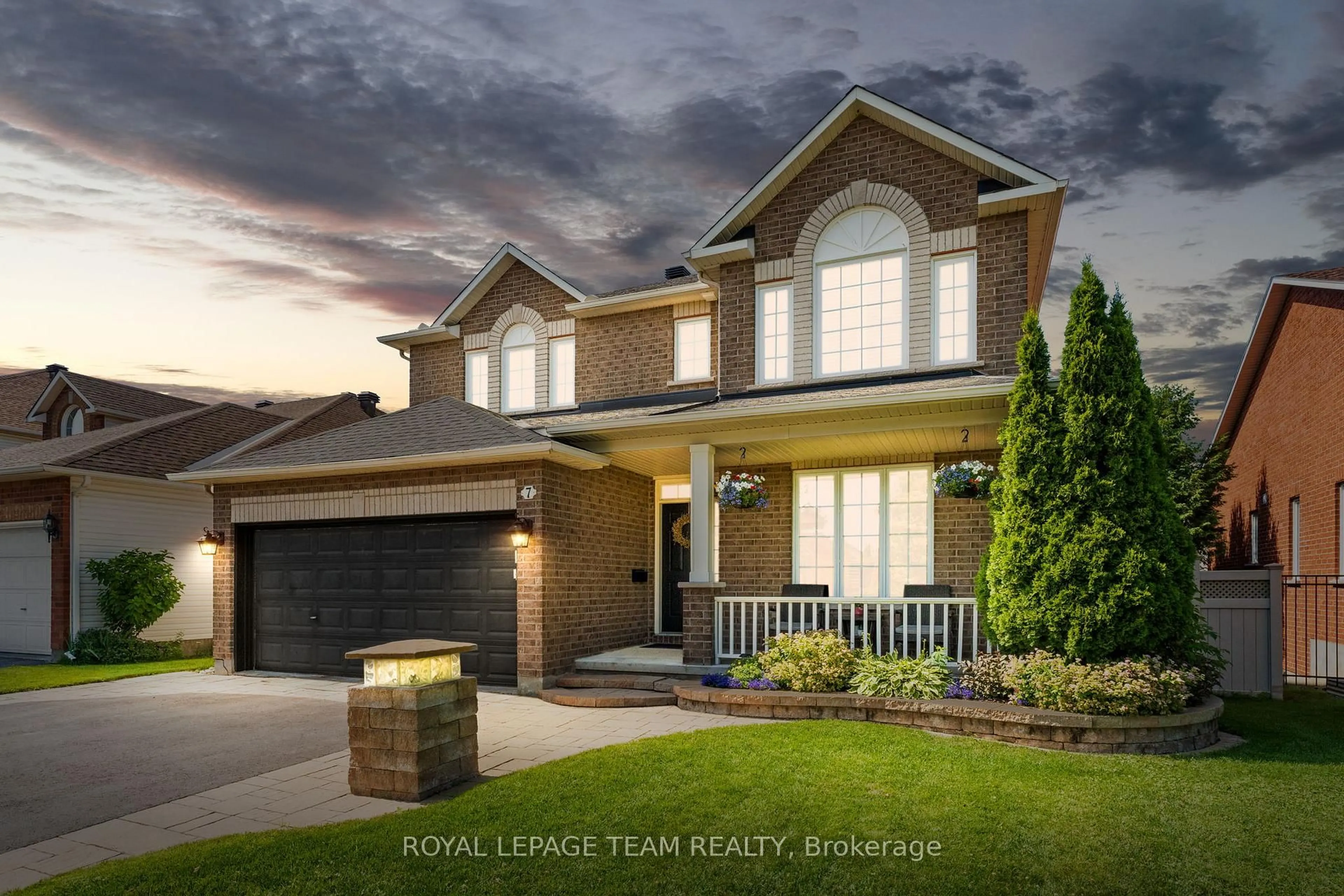 Home with brick exterior material, street for 7 Ash Valley Ave, Barrhaven Ontario K2G 6V3