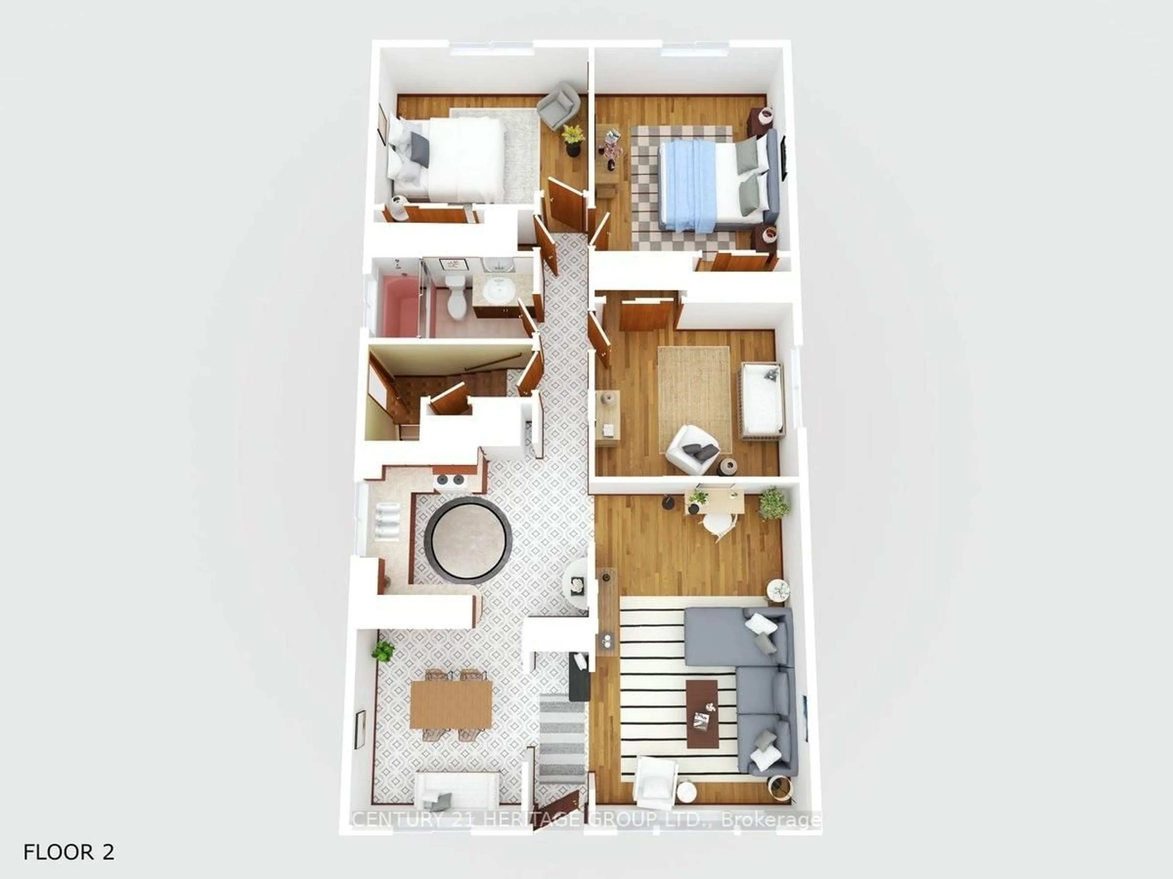Floor plan for 124 Tisdale St, Hamilton Ontario L8L 5M6