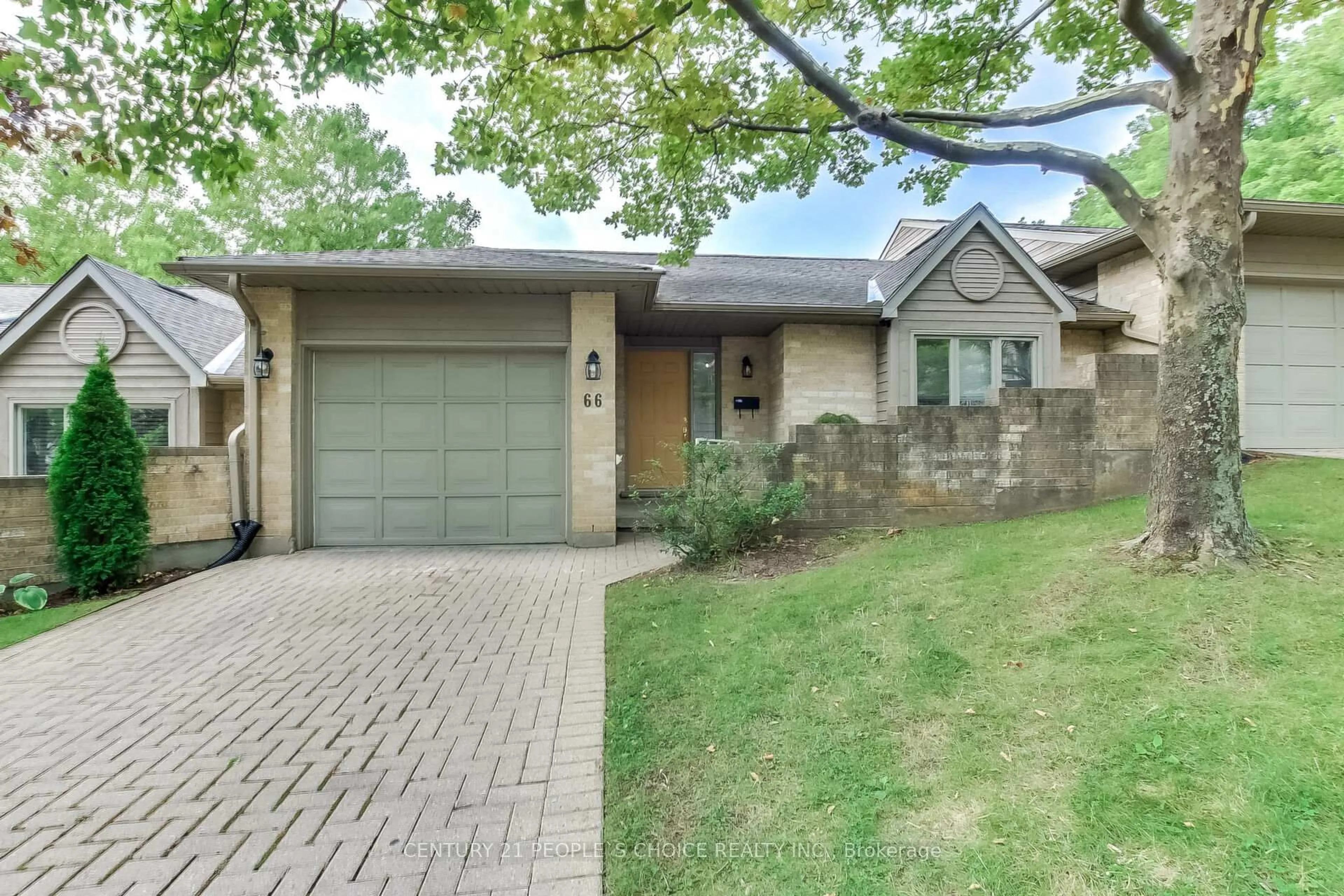 Home with brick exterior material, street for 1500 Richmond St #66, London North Ontario N6G 4T8
