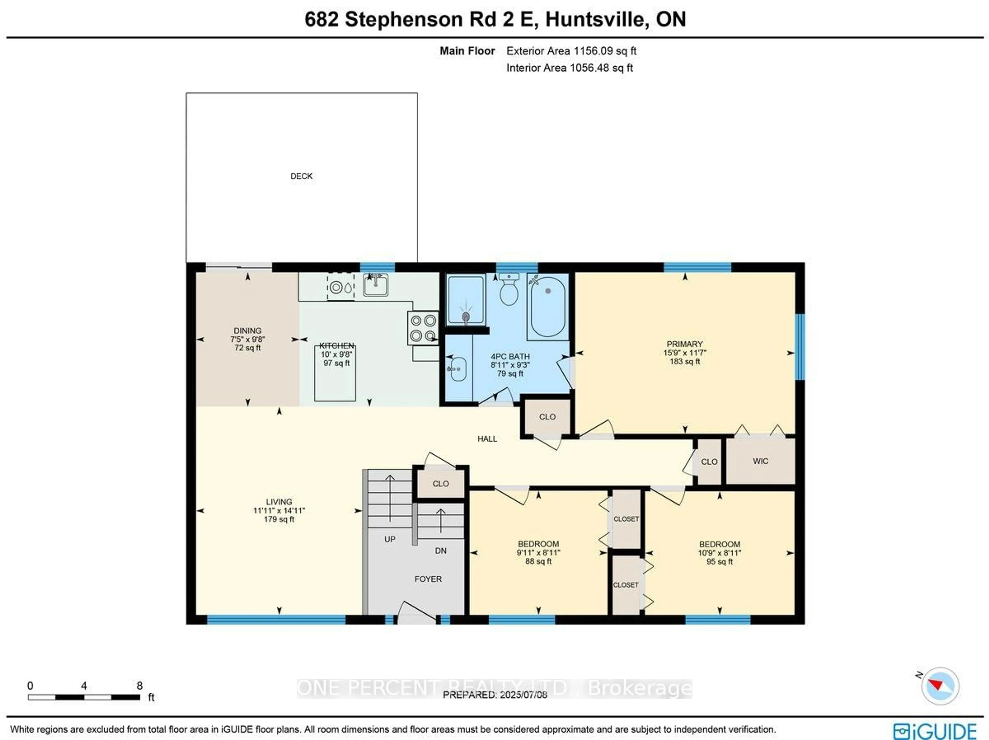 Floor plan for 682 Stephenson Rd 2 Rd, Huntsville Ontario P0B 1L0