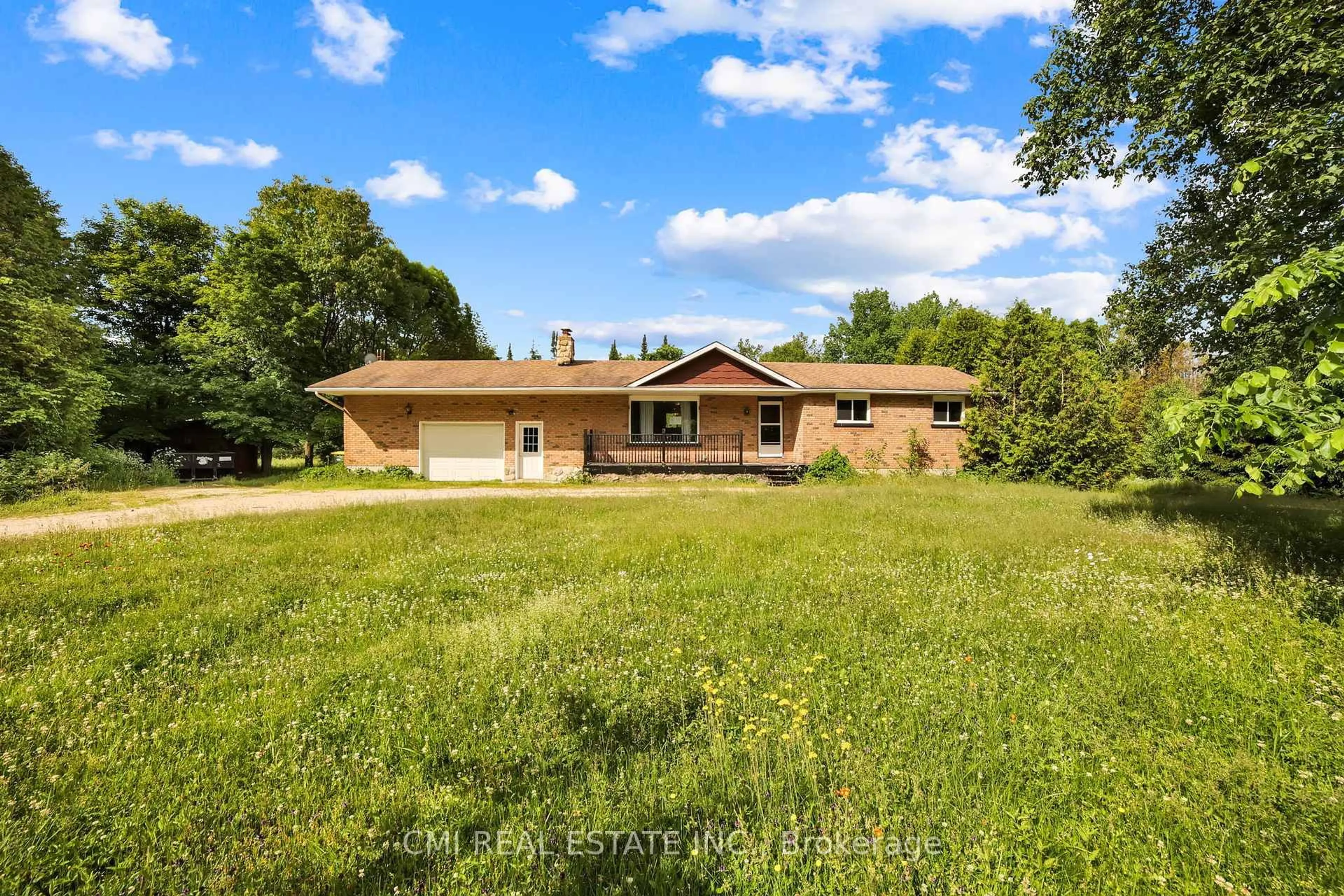 A pic from outside/outdoor area/front of a property/back of a property/a pic from drone, unknown for 155756 7th Line, Grey Highlands Ontario N0C 1H0