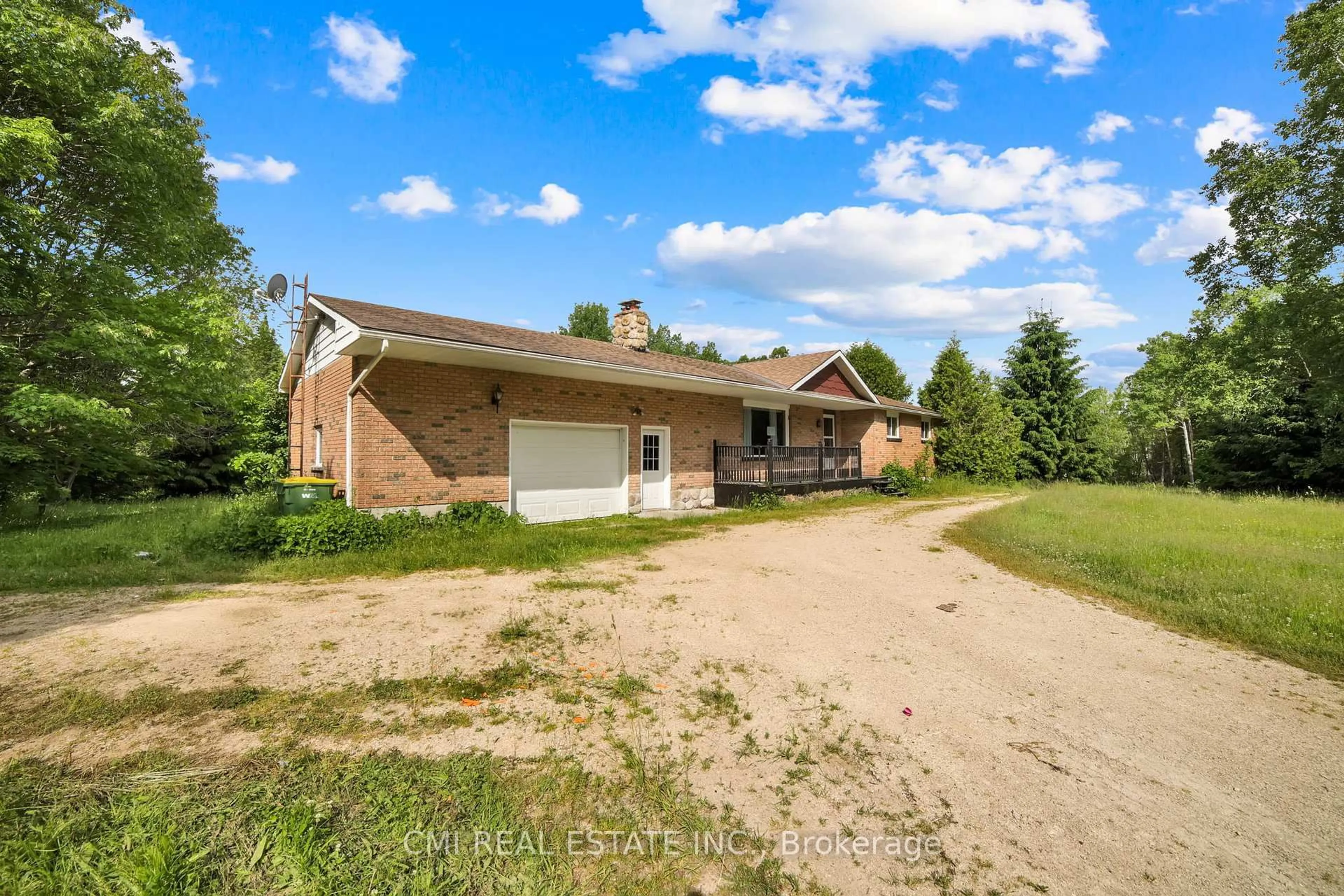 A pic from outside/outdoor area/front of a property/back of a property/a pic from drone, unknown for 155756 7th Line, Grey Highlands Ontario N0C 1H0