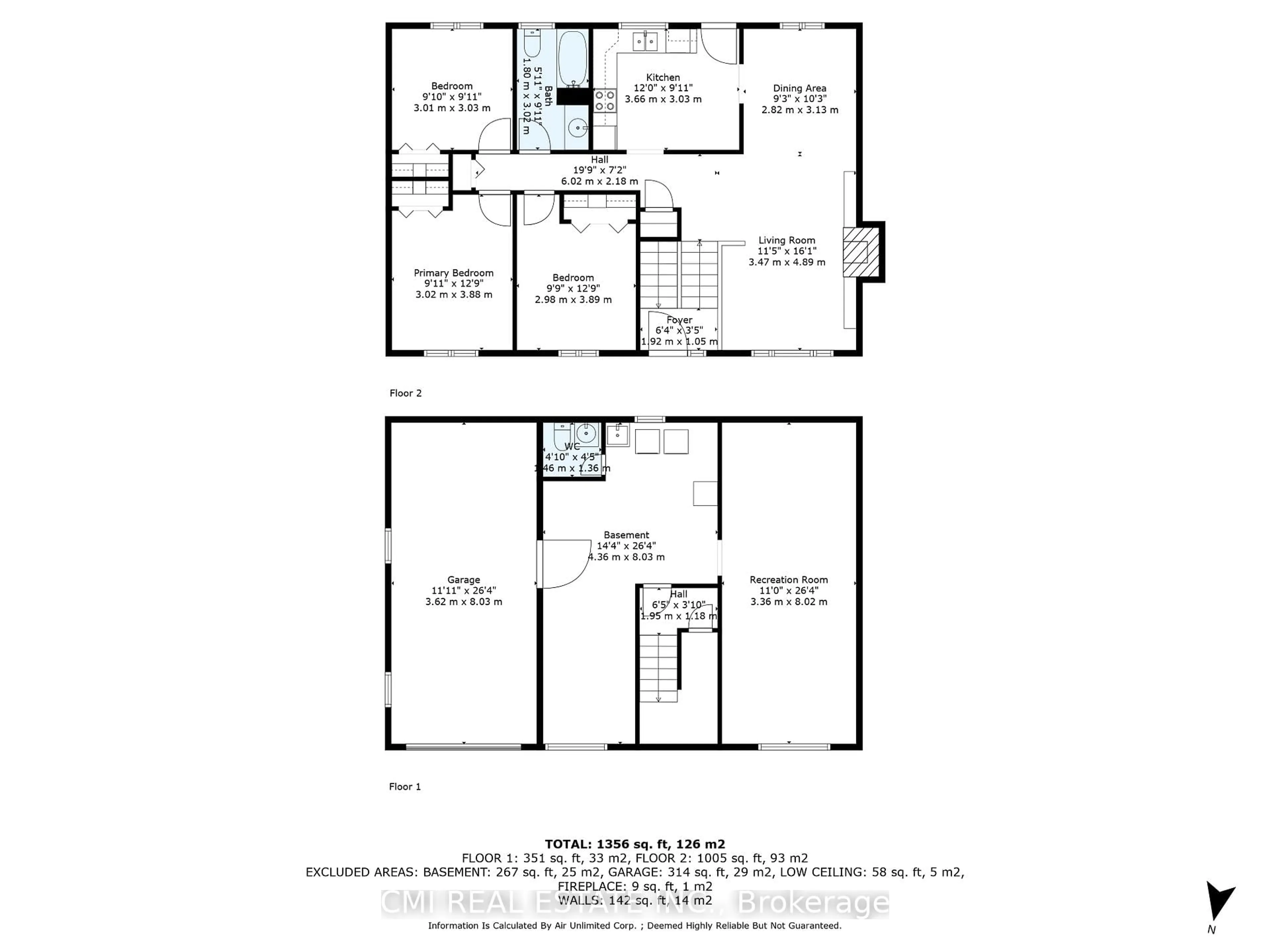 Floor plan for 812 Dufferin St, Woodstock Ontario N4S 1Y7