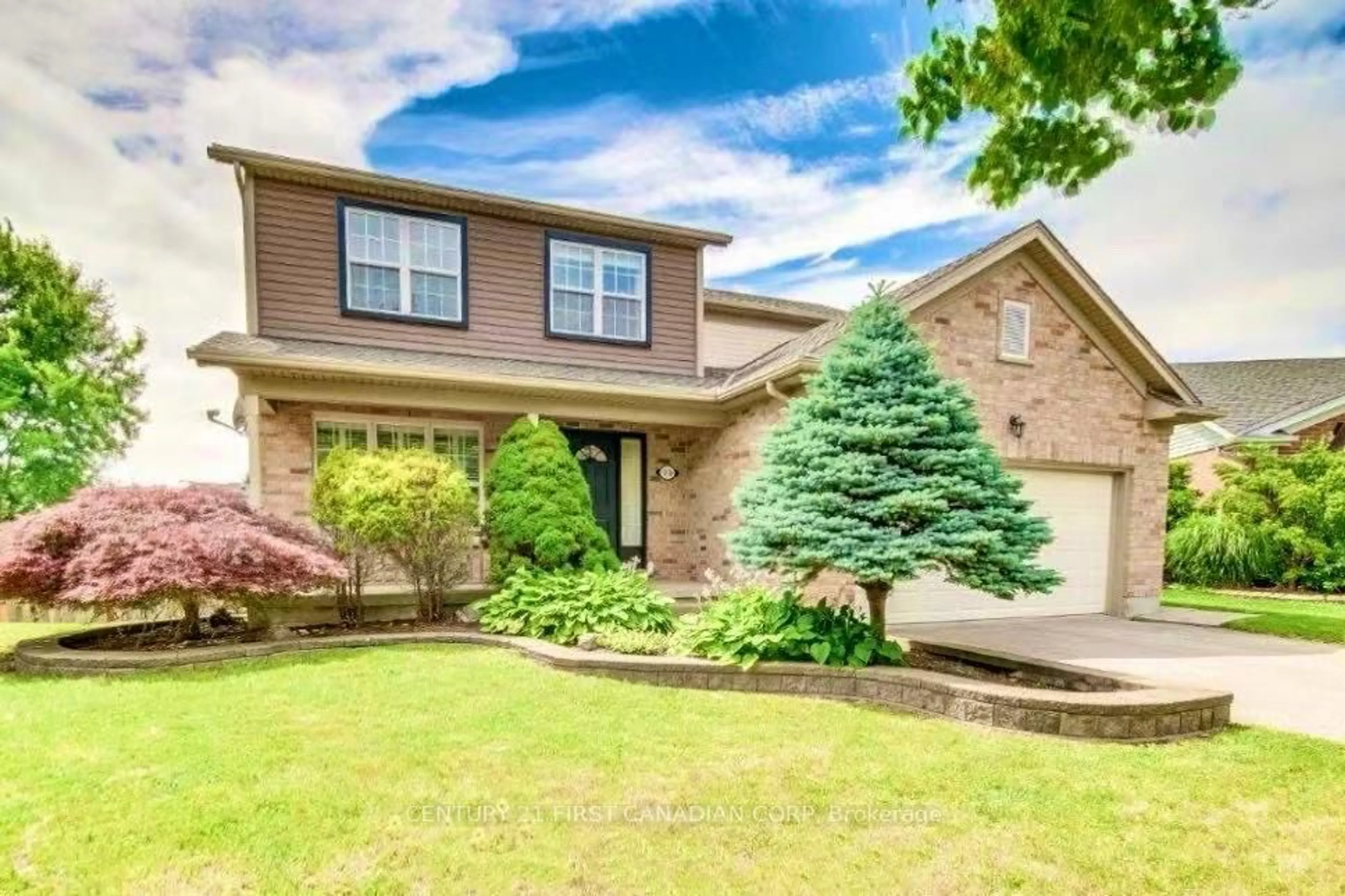 Home with brick exterior material, street for 1836 Haycock Pl, London North Ontario N6G 5G6