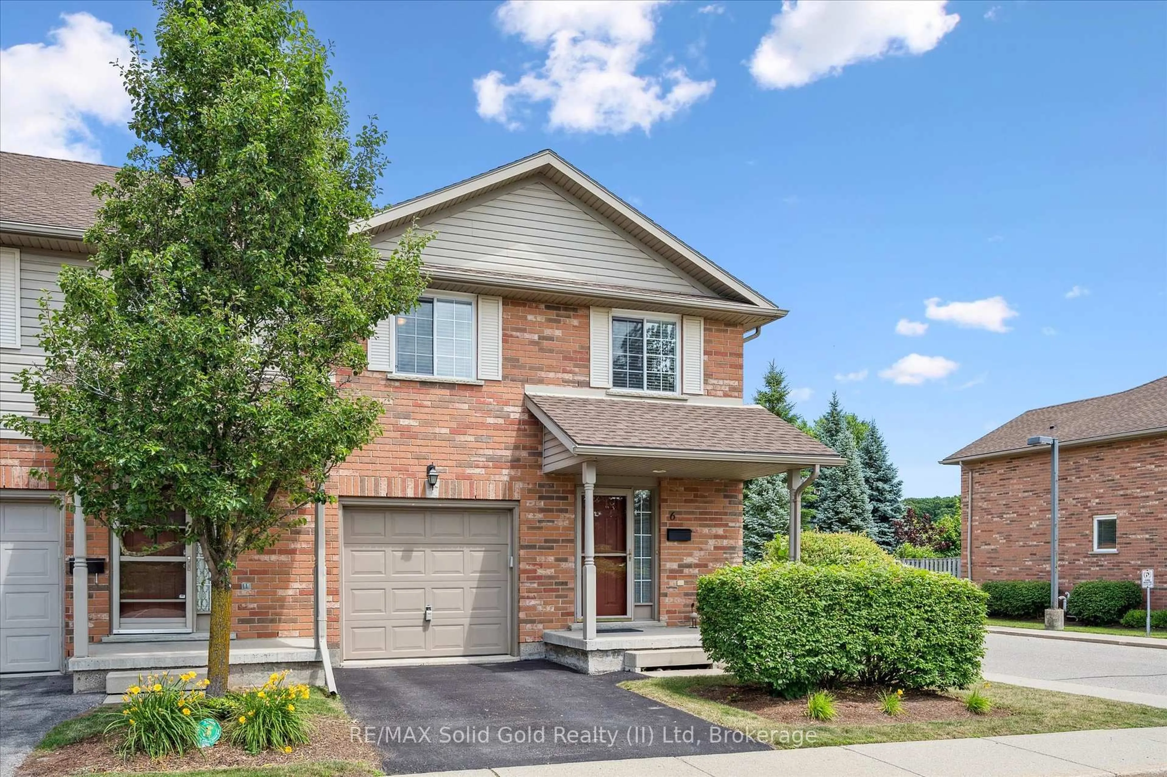 Home with brick exterior material, street for 15 Gregg Crt #6, Kitchener Ontario N2A 4H7
